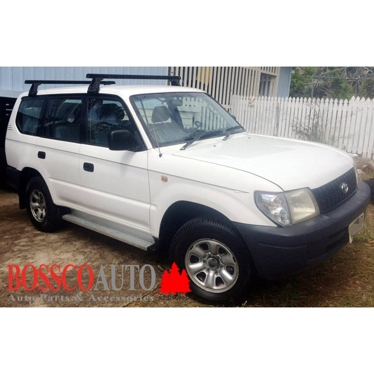 Black Roof Racks Suitable For Toyota Prado 1995-2002