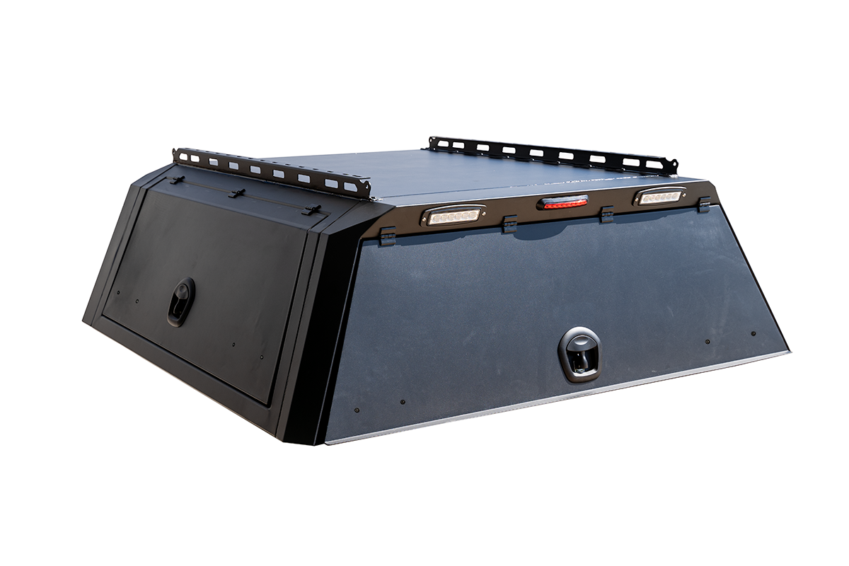 BCX-R Black Aluminium Tub Canopy for Ssangyong/KGM Musso XLV 2018-2025