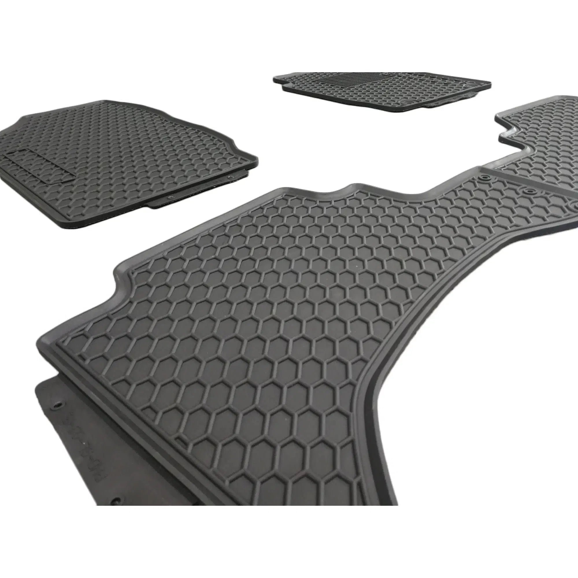 All Weather Rubber Floor Mats suitable for Ford Ranger PX|PX MKII Extended Cab 2012-2020 - RUNOUT