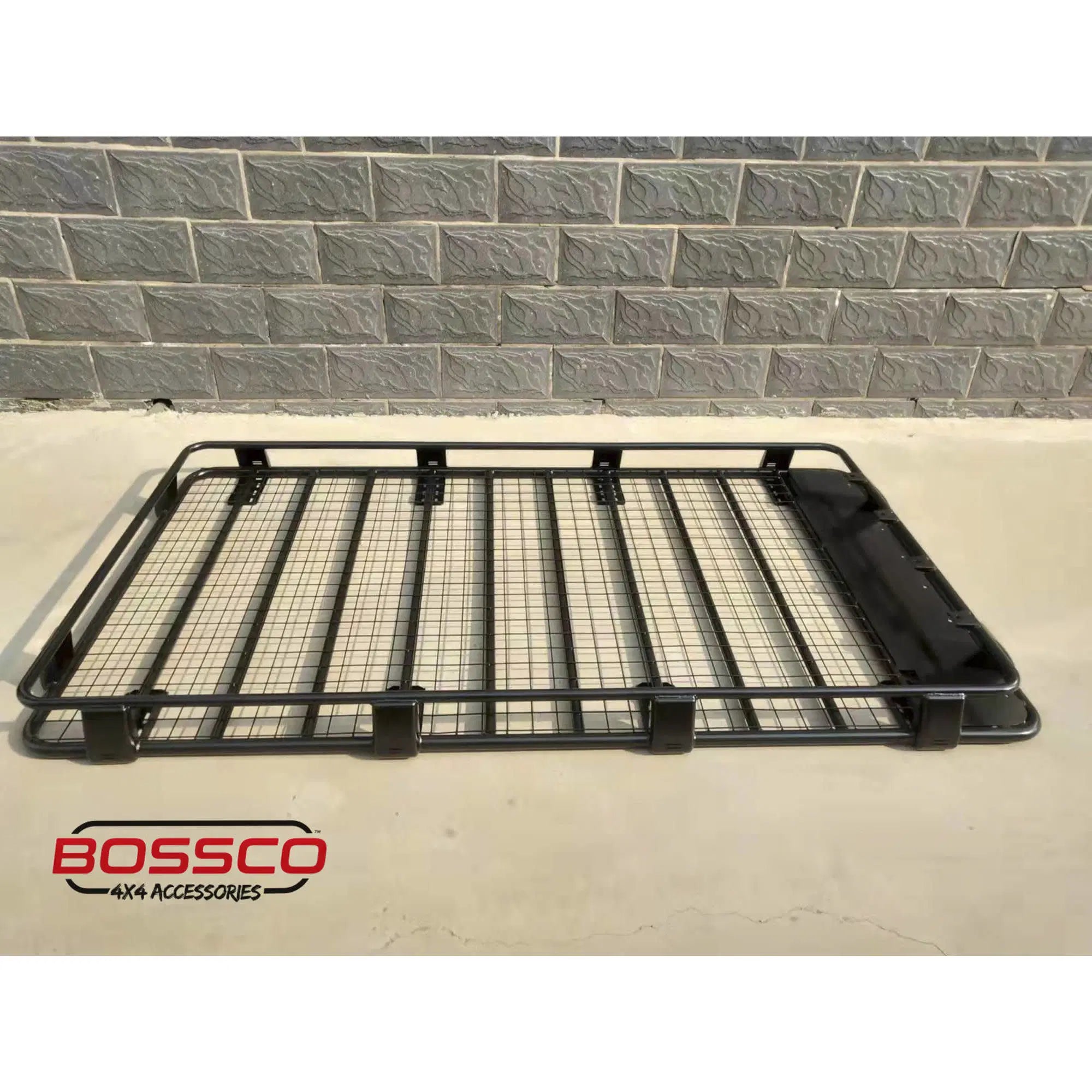 Black Aluminium Roof Basket Platform Rack with Full Fenders | Heavy Duty Roof Rack