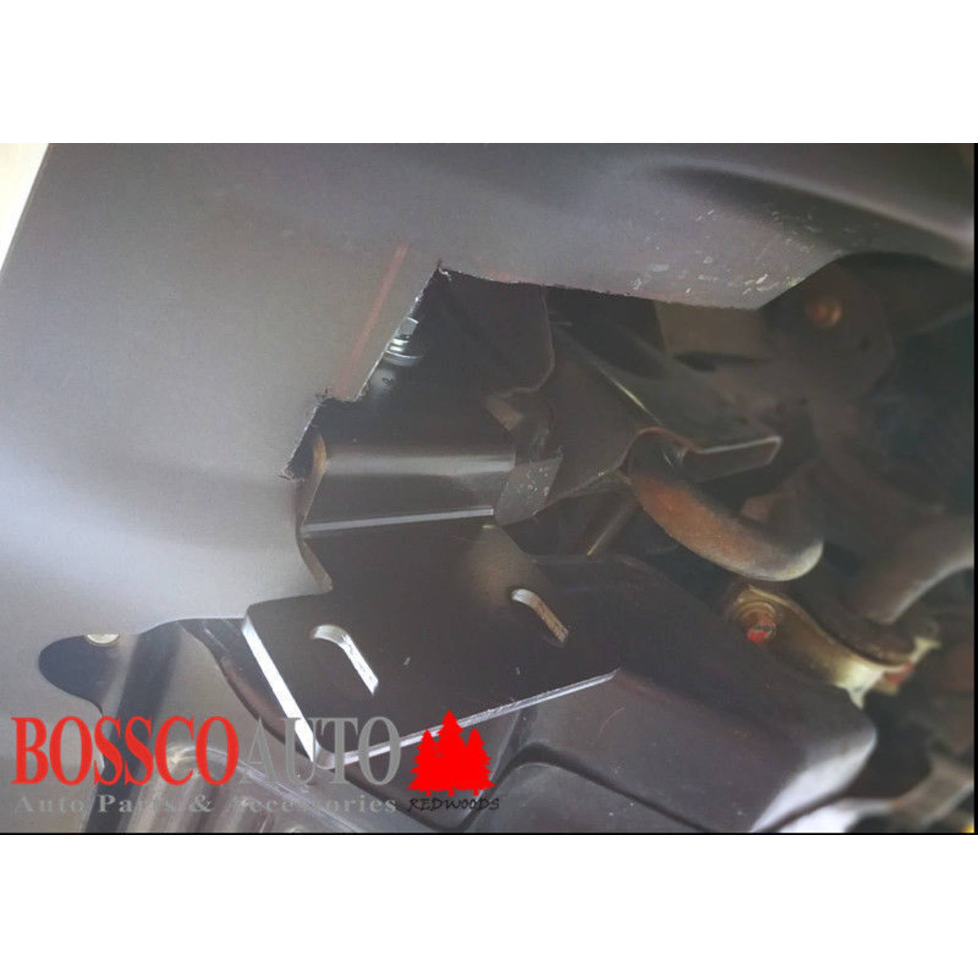 Black Low Nudge bar suitable for Mitsubishi Triton 2008-2015