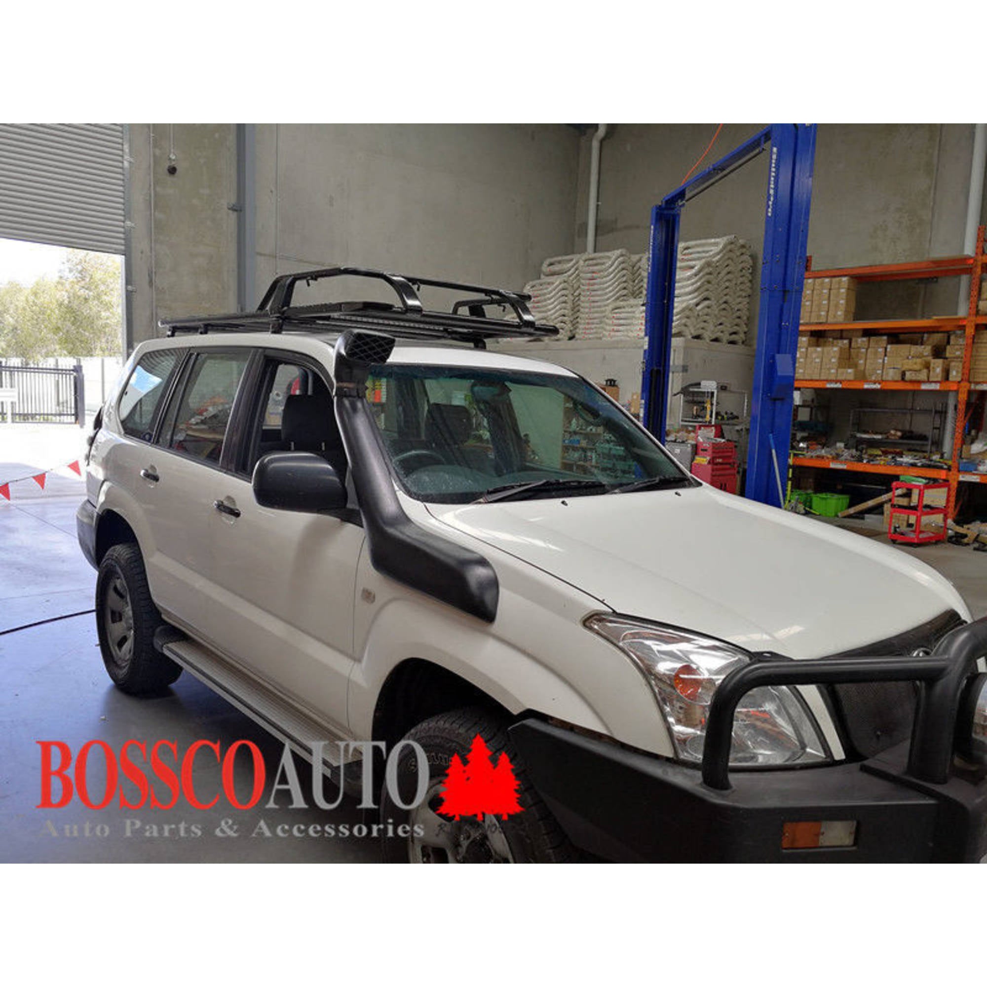 Heavy Duty Roof Basket suitable for Toyota Prado 120 Series (2003-2009)