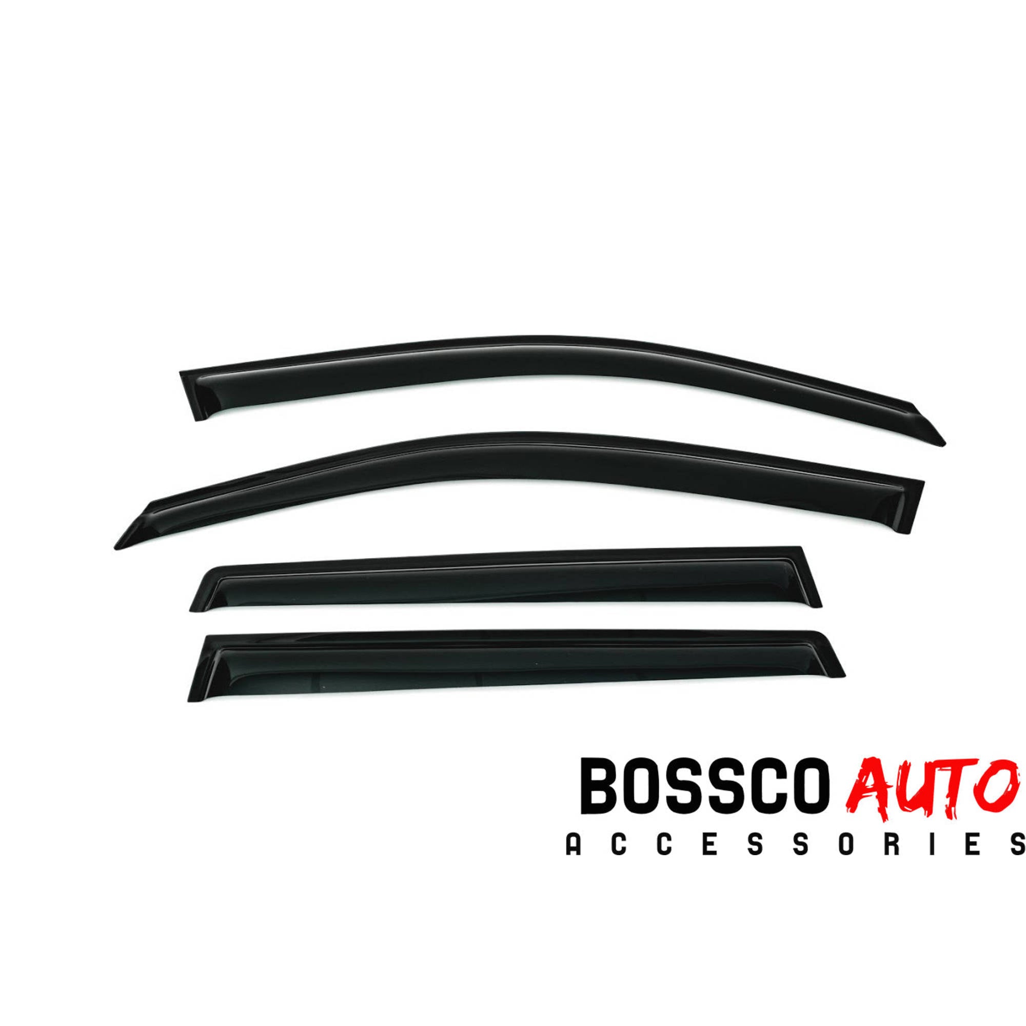 Slimline Weather shields suitable for NISSAN PATROL GU/Y61 1998-2016