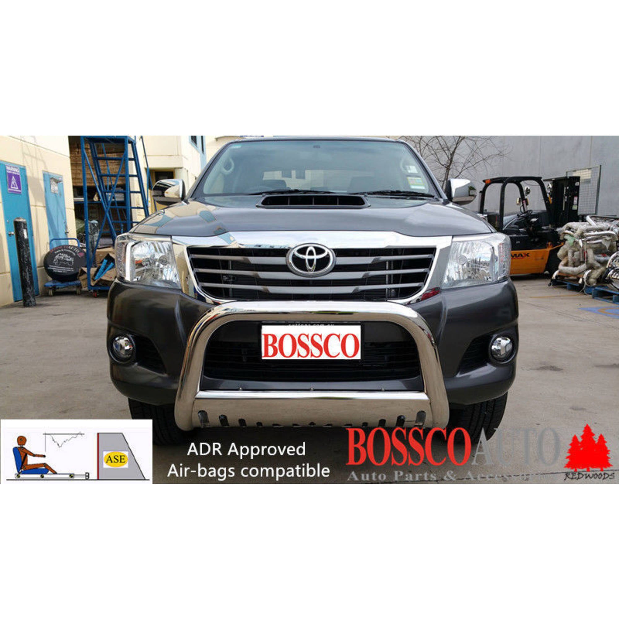 Low Nudge Bar suitable for Toyota Hilux 2005-2015