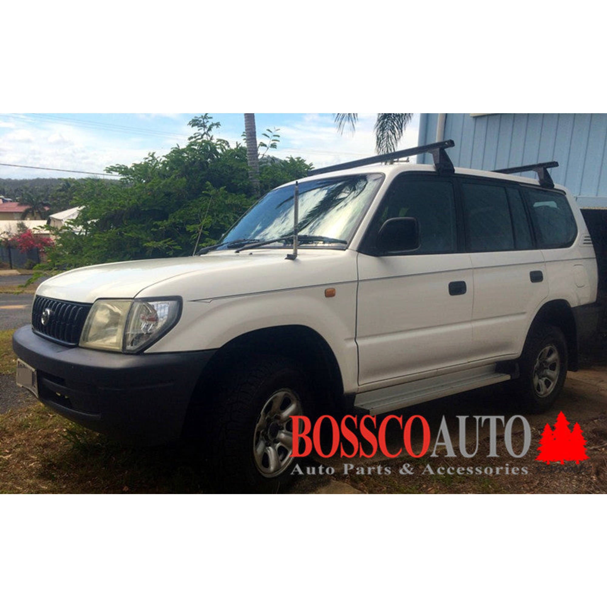 Black Roof Racks Suitable For Toyota Prado 1995-2002