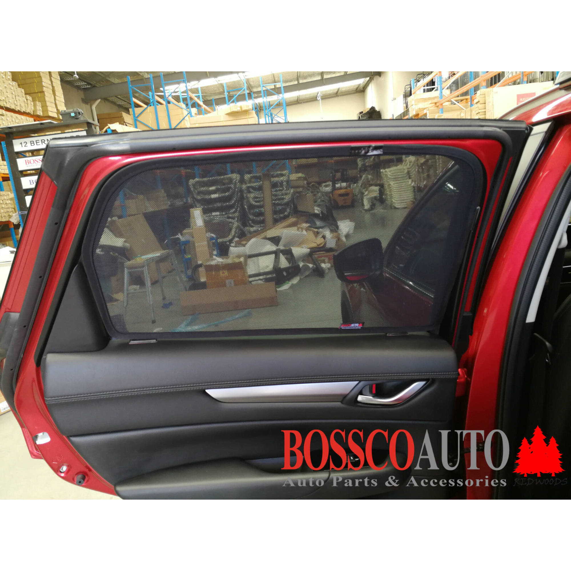 UV-tested Rear Magnetic Window Sun Shades Suitable For Mazda CX-5 2017-2023