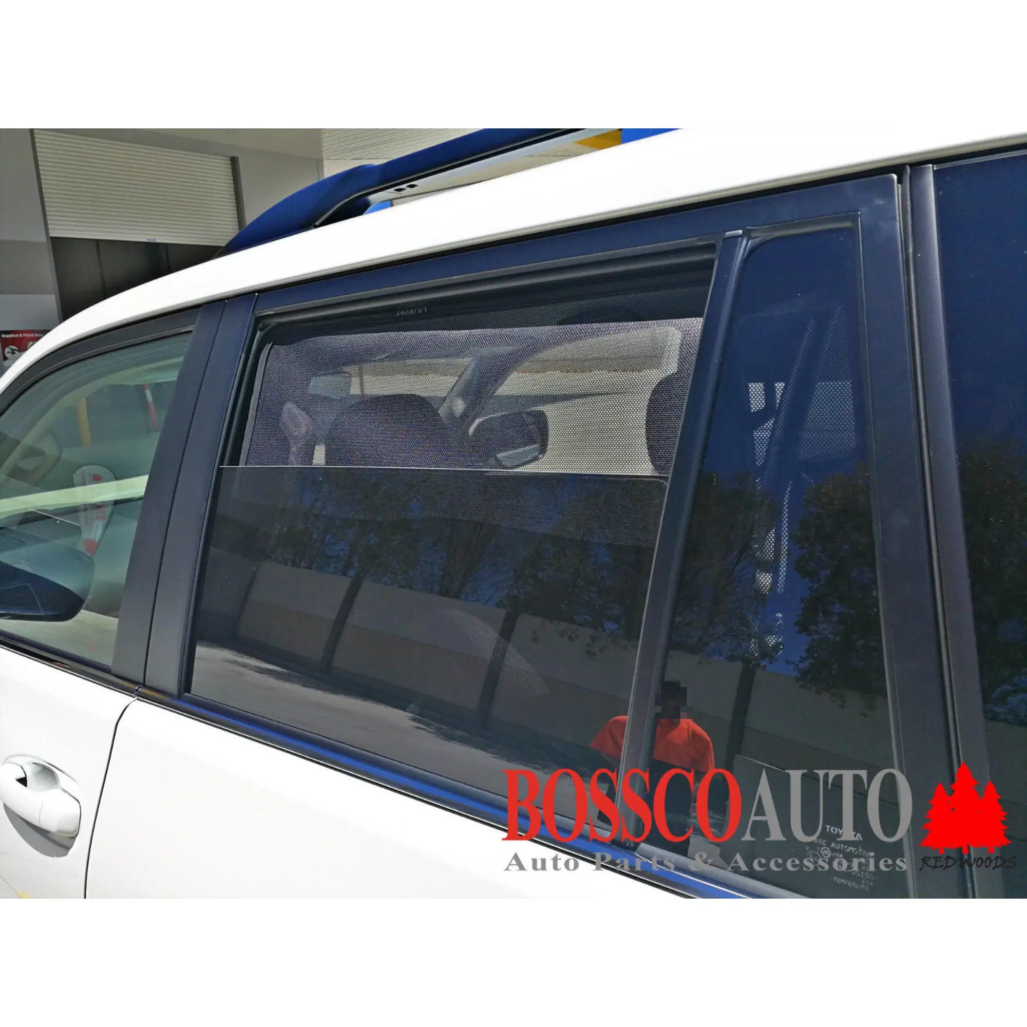 Rear Door Window Magnetic Sun Shades Suitable for Toyota Prado 150 Series 2010-2023