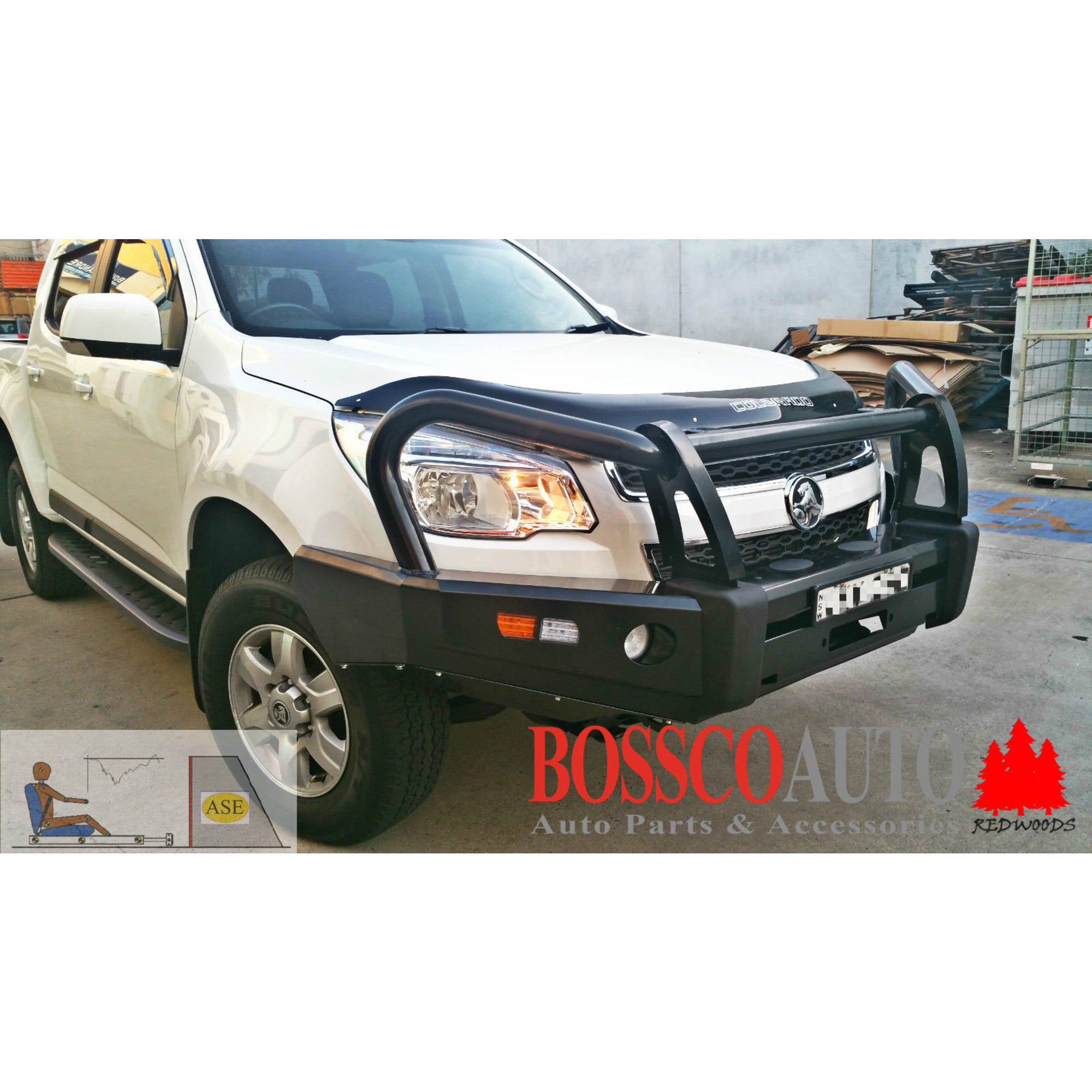 EFS Stockman Series 1 Bullbar suitable for Holden Colorado 2012-2016
