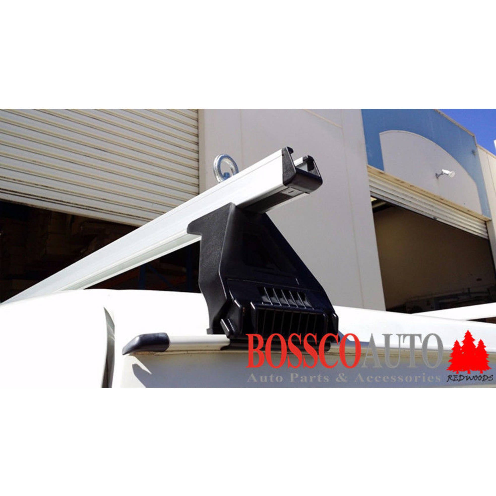 Silver Heavy Duty ROOF RACKS suitable for TOYOTA HIACE LWB 1983-2020