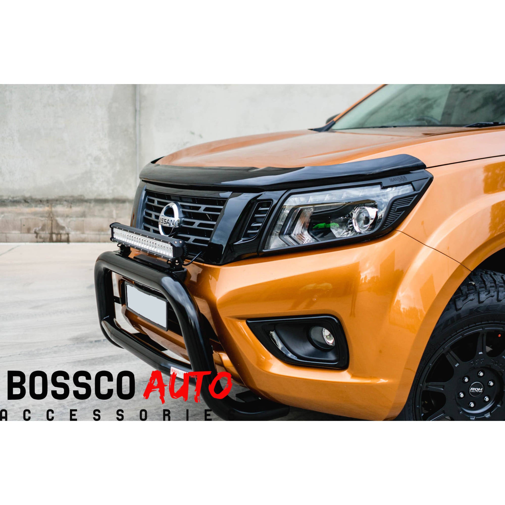 Tinted Bonnet Protector suitable for Nissan Navara NP300 D23 2015-2020