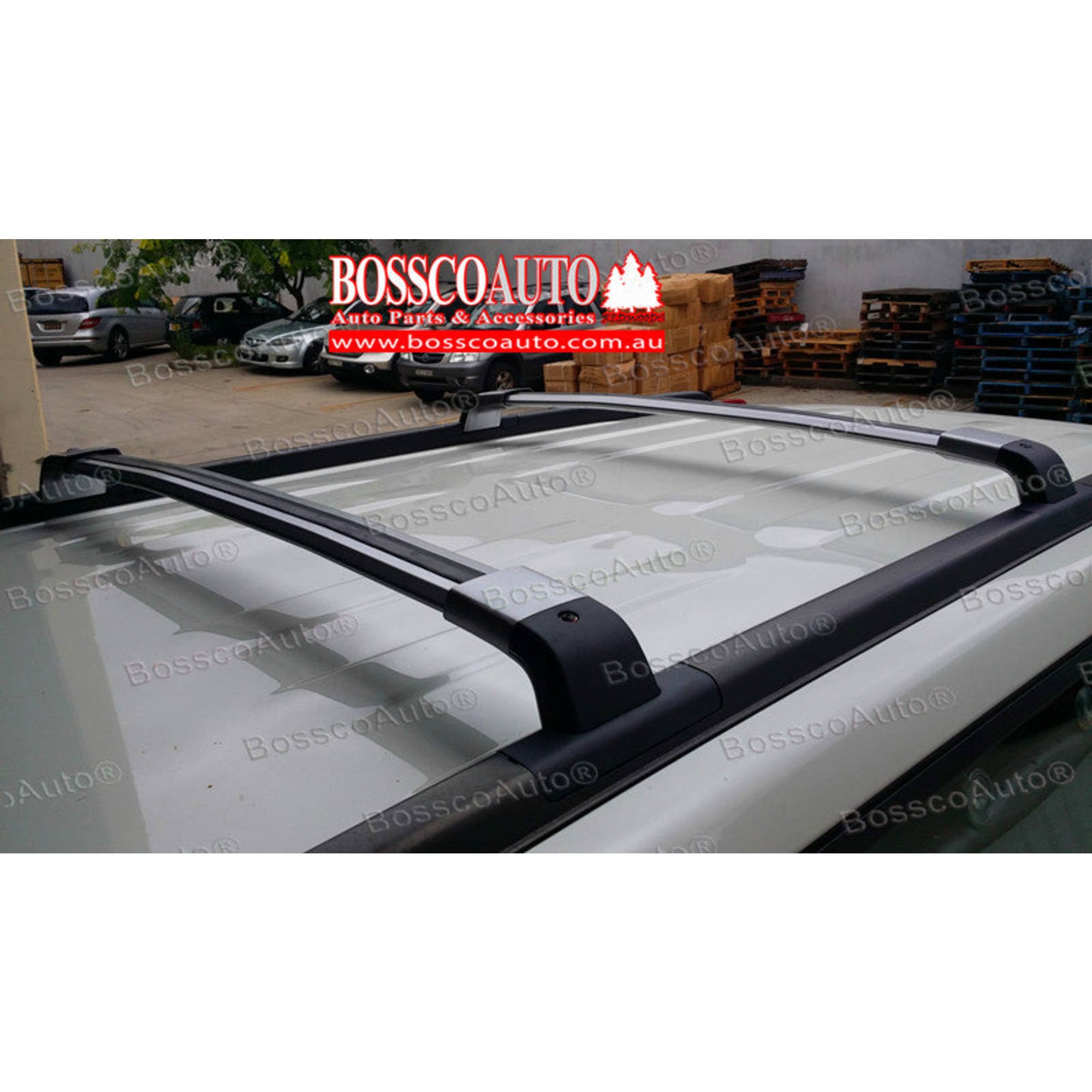 ROOF RACKS SILVER suitable for NISSAN X-TRAIL T31 2007-2013