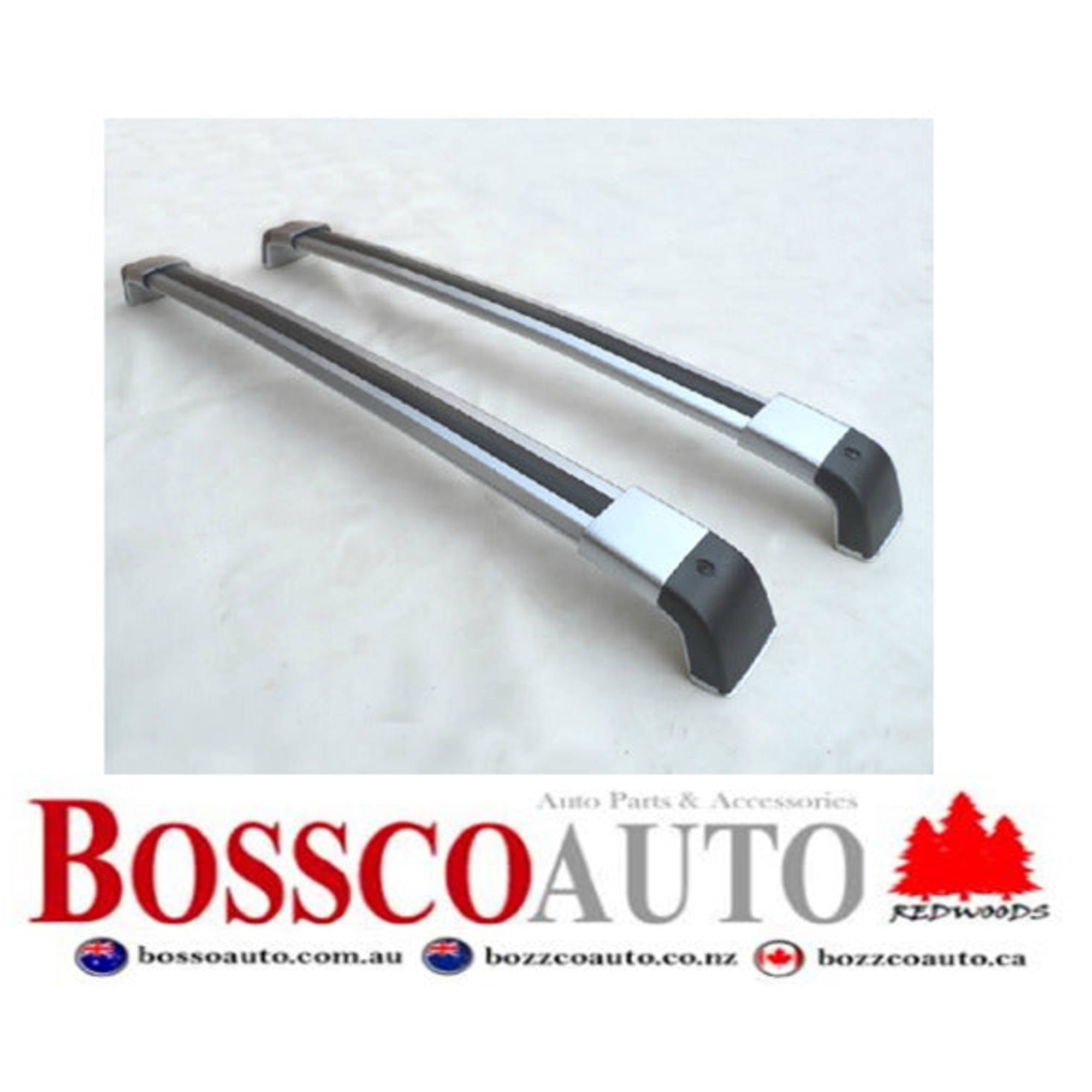 ROOF RACKS SILVER suitable for NISSAN X-TRAIL T31 2007-2013
