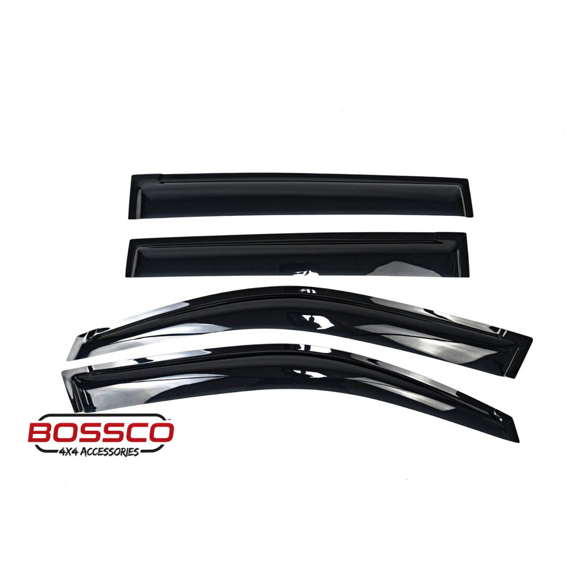 Weather Shields Weathershields Door Visors suitable for TOYOTA PRADO FJ150 2010-2023