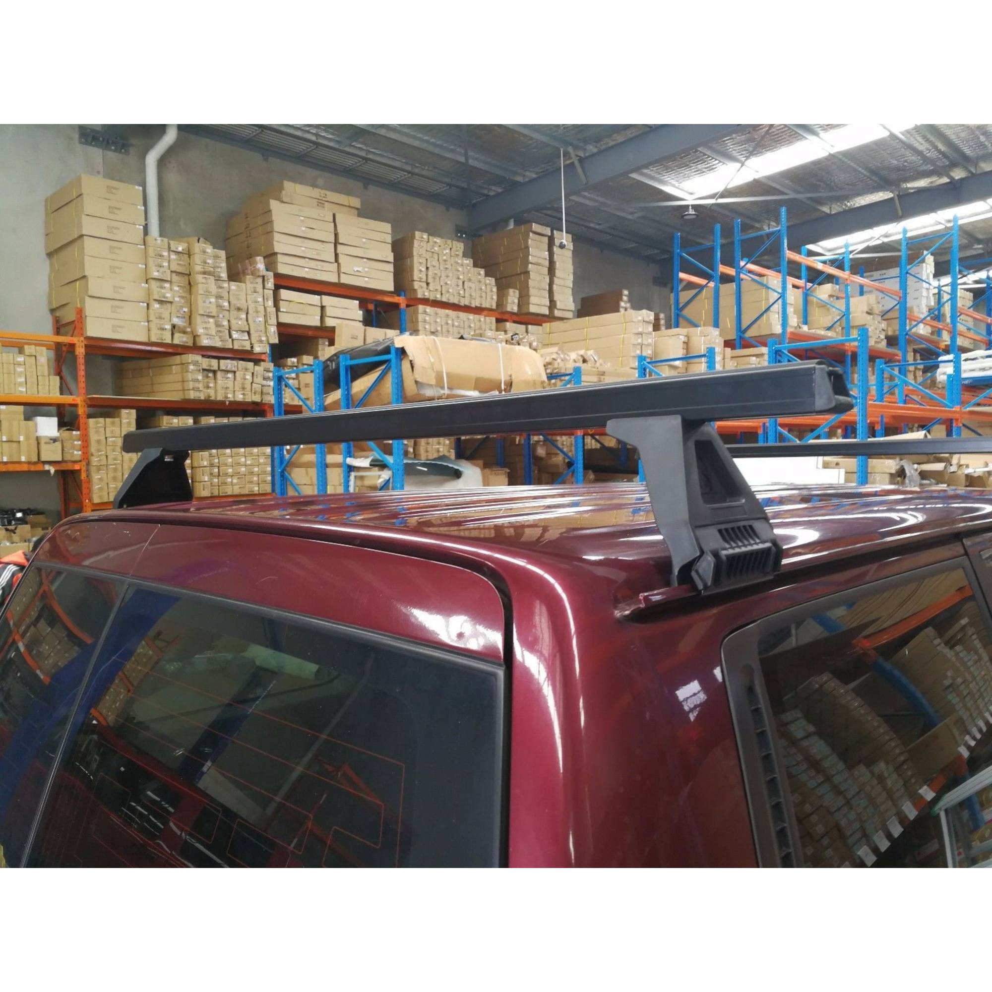 Black ROOF RACKS Suitable for NISSAN PATROL GQ / GU / Y61 1987-2016