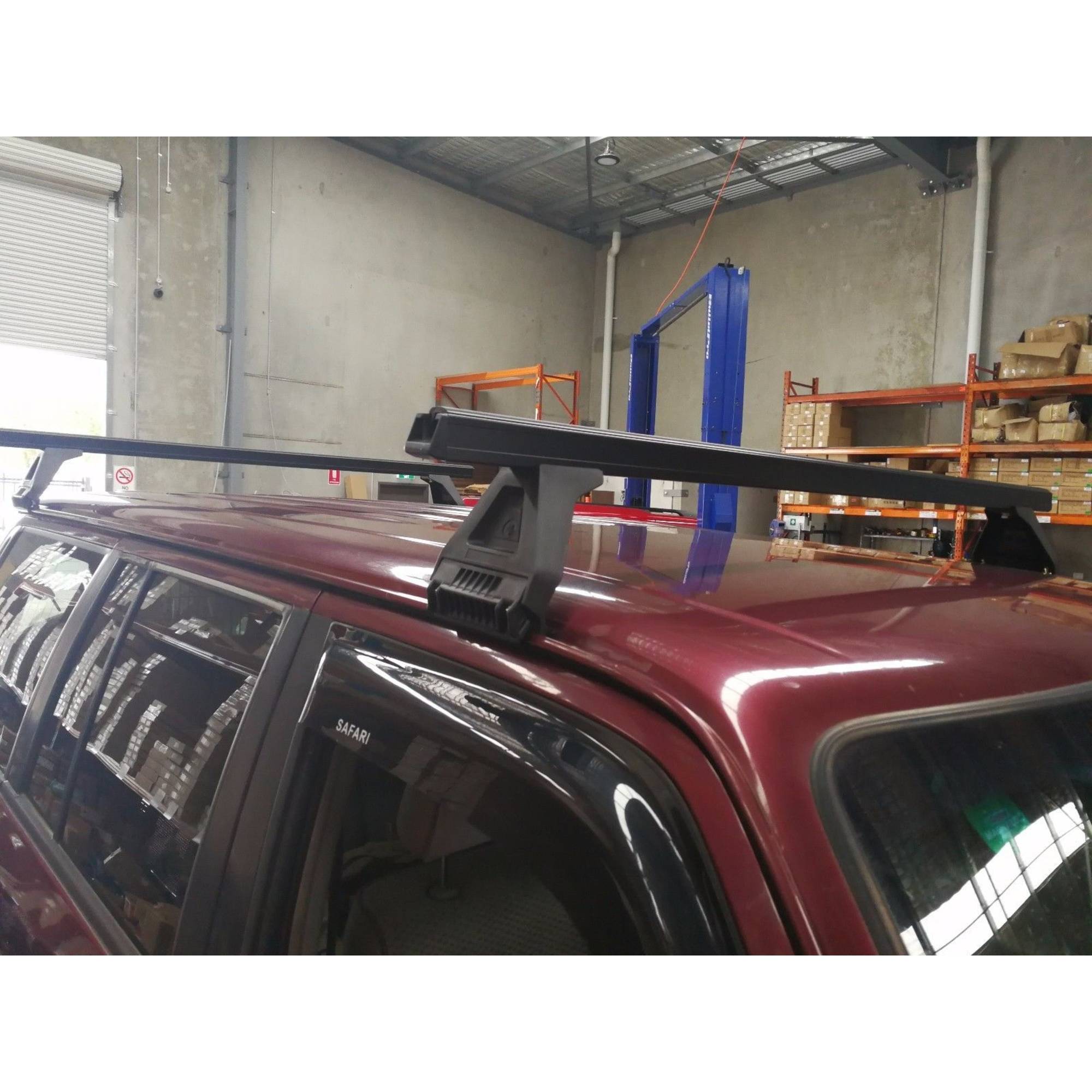 Black ROOF RACKS Suitable for NISSAN PATROL GQ / GU / Y61 1987-2016