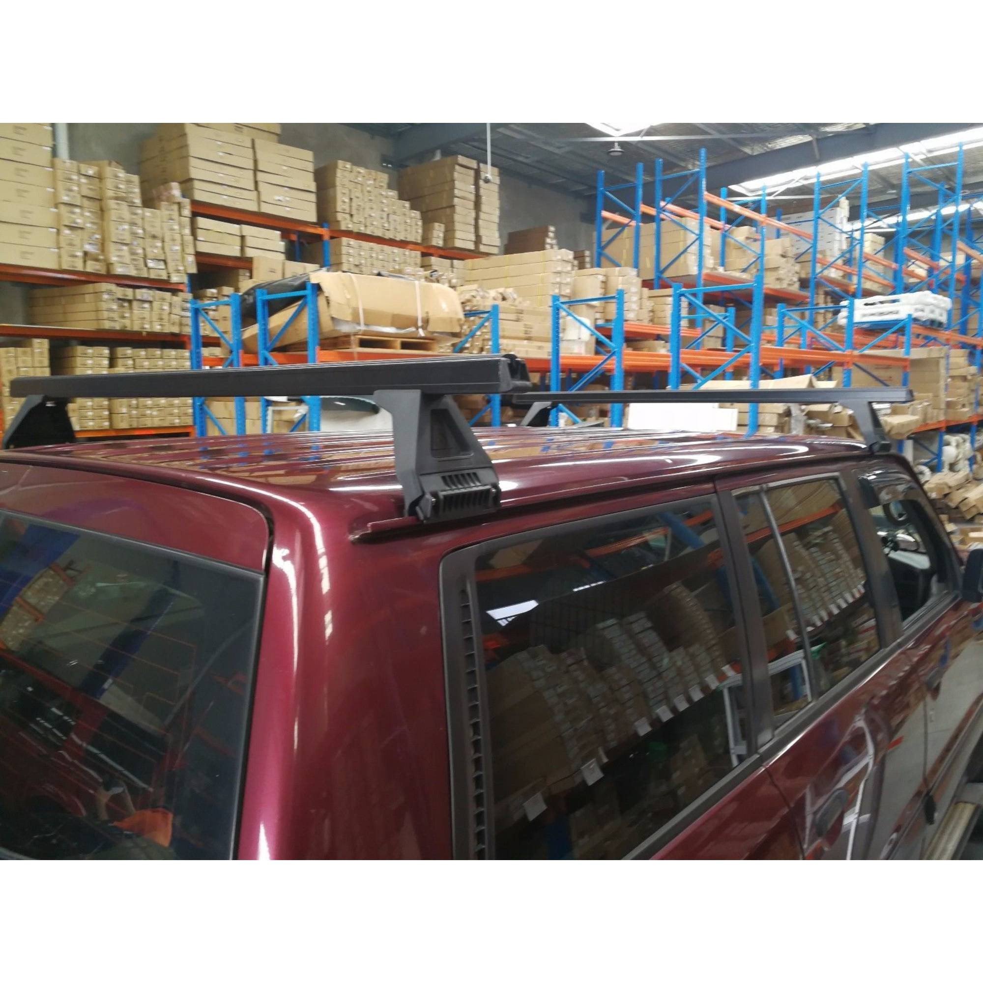 Black ROOF RACKS Suitable for NISSAN PATROL GQ / GU / Y61 1987-2016