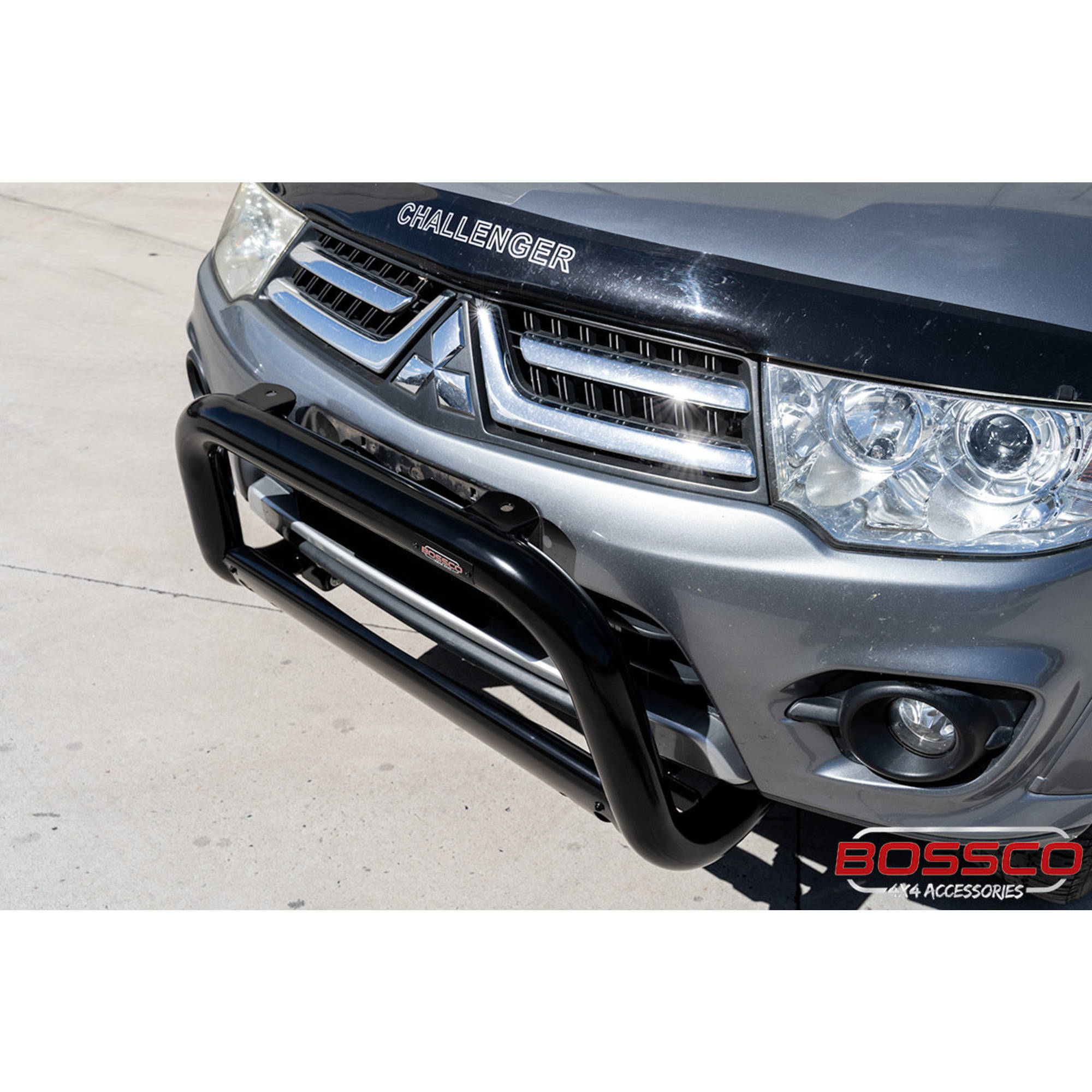 Black Nudge Bar suitable for Mitsubishi Challenger 2009-2016