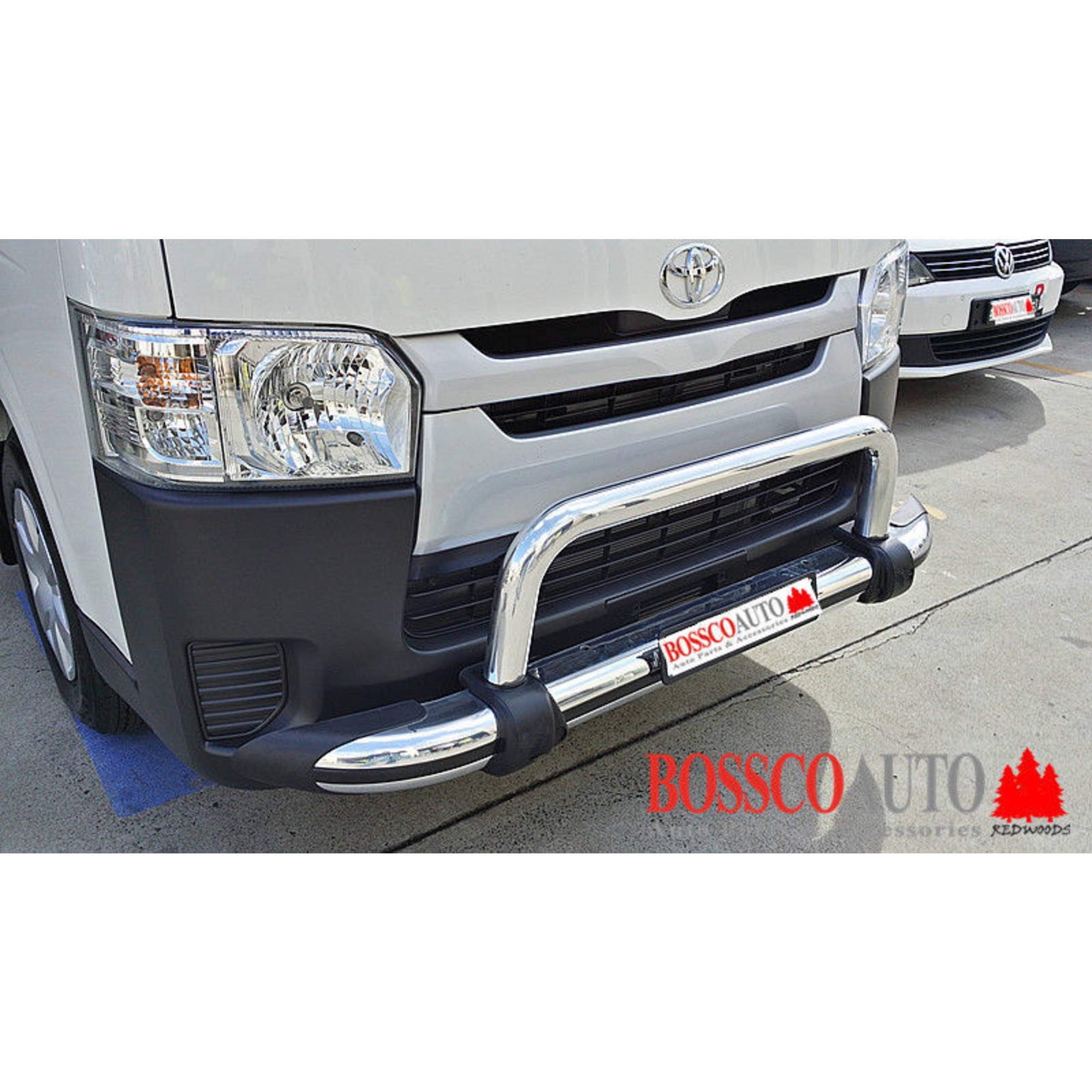 NUDGE BAR suitable for TOYOTA Hiace (LWB) 2005-2019