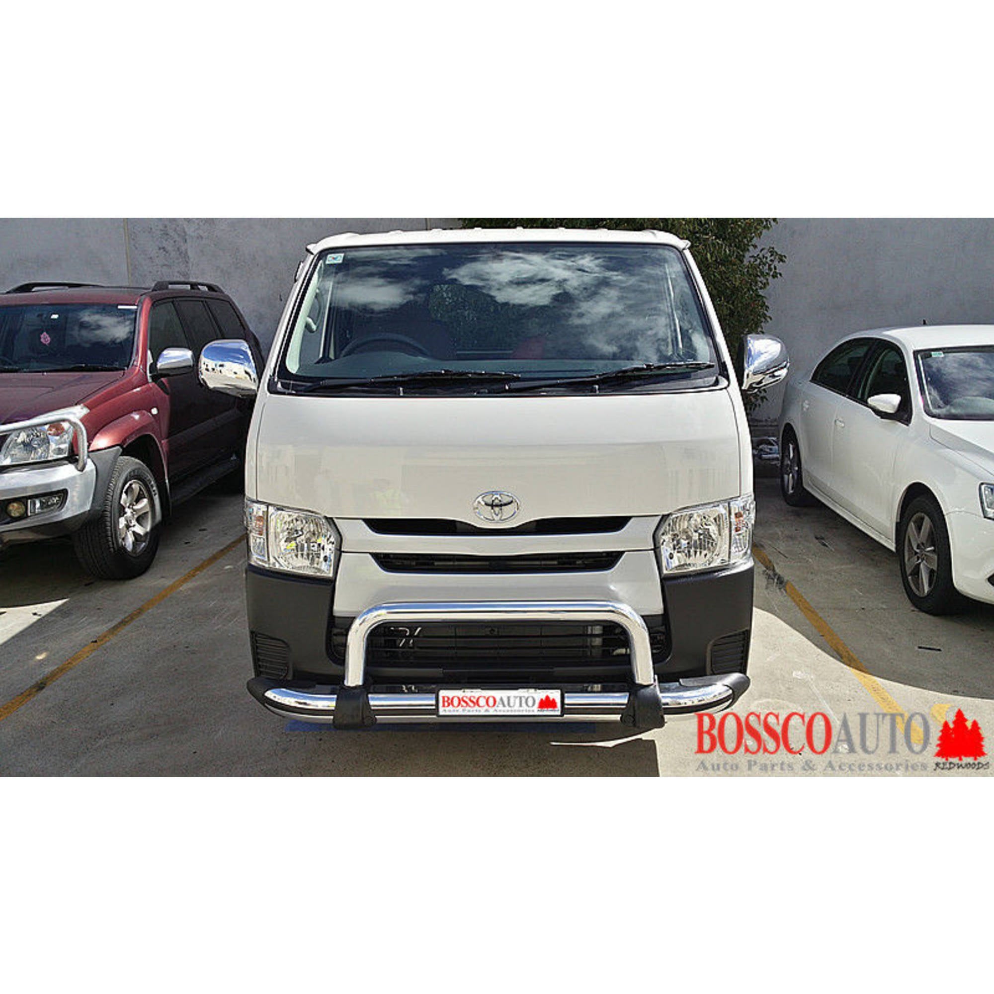 NUDGE BAR suitable for TOYOTA Hiace (LWB) 2005-2019