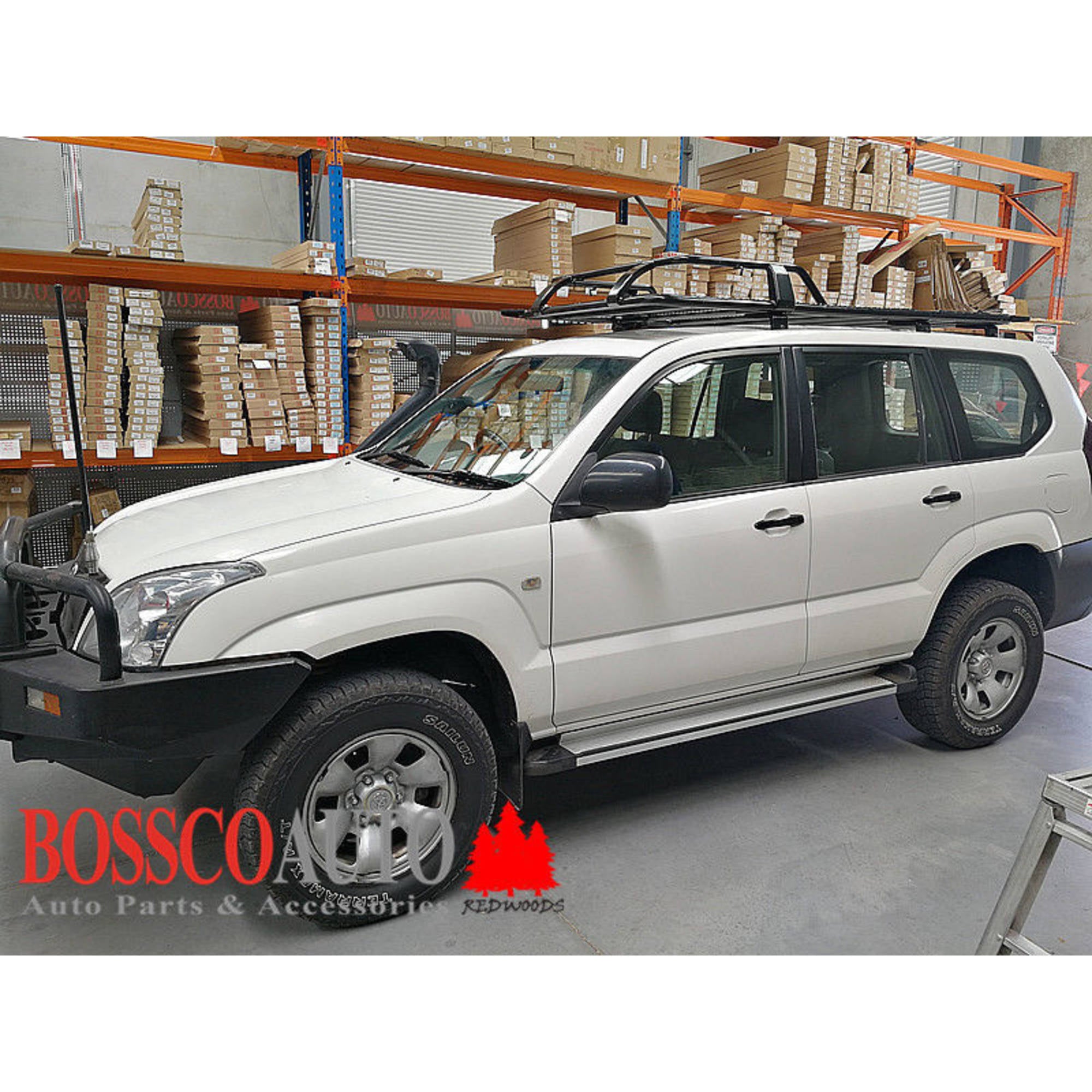 Roof Basket suitable for Toyota Prado 120 Series 2003-2009