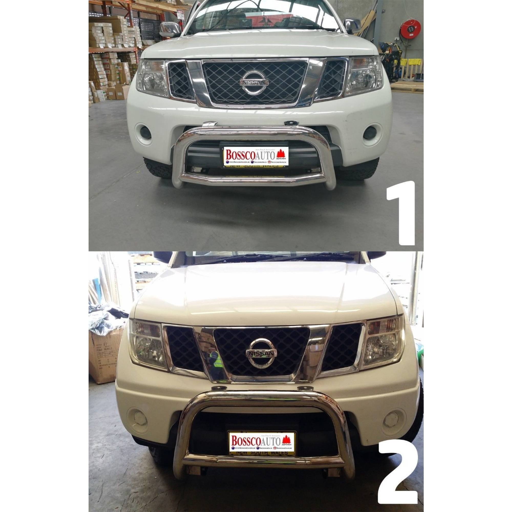 Nudge Bar Suitable for Navara D40 2005-2014 / Pathfinder 2005-2012