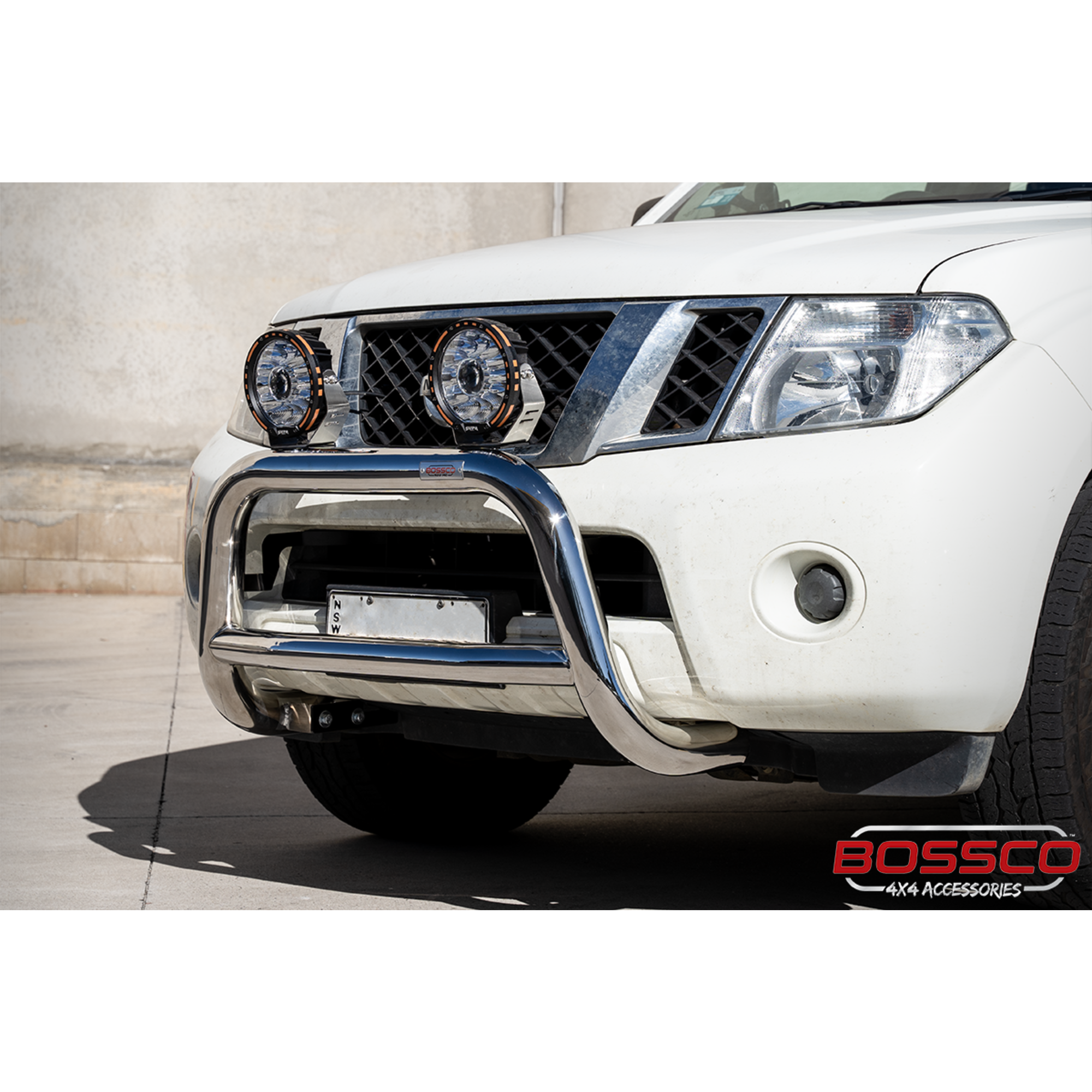 LOW Nudge Bar suitable for Nissan Navara D40 Thai Built 2005-2014 /Pathfinder 2005-2012