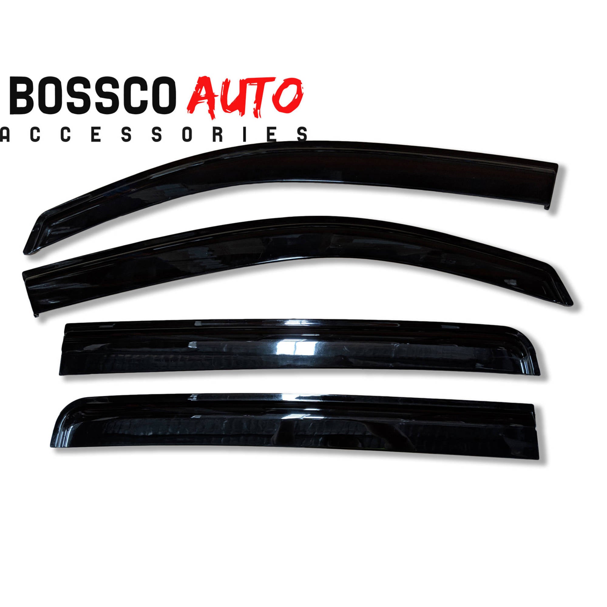 Tinted Weather Shields suitable for Toyota Hilux 2005-2015