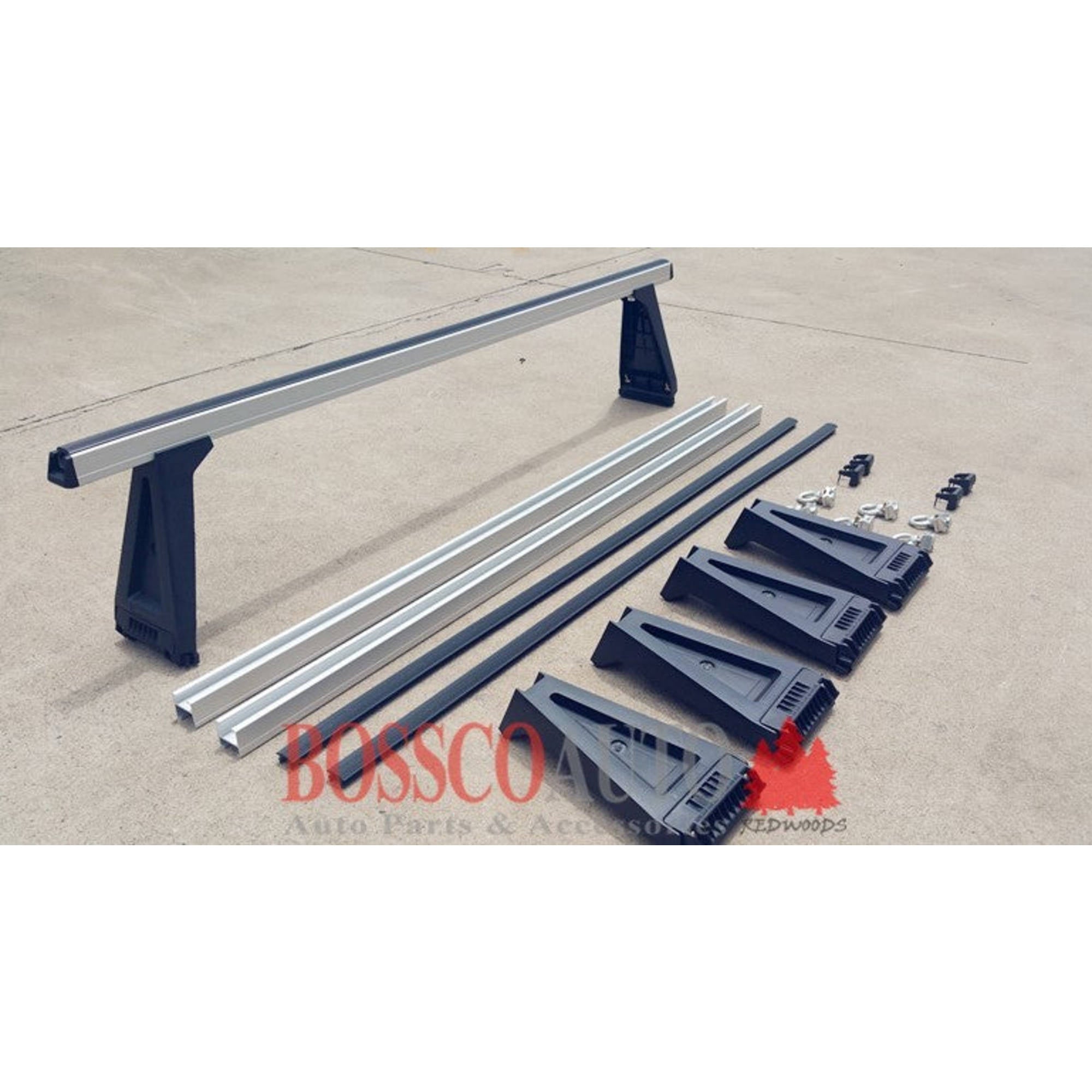 Silver ROOF RACKS Suitable For MAZDA E2000 1985-2005 (High Roof)