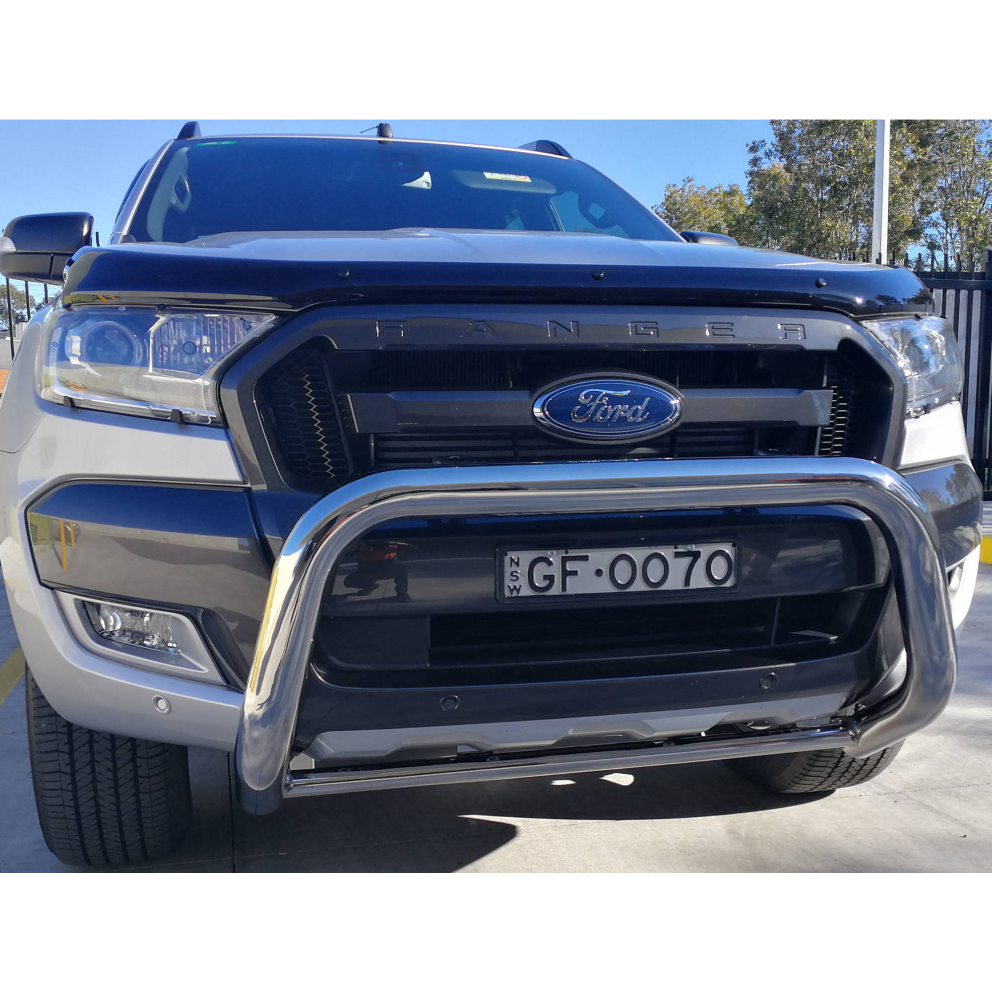 NUDGE BAR suitable for Ford Ranger PX MKII 2012-2018 with Tech Pack