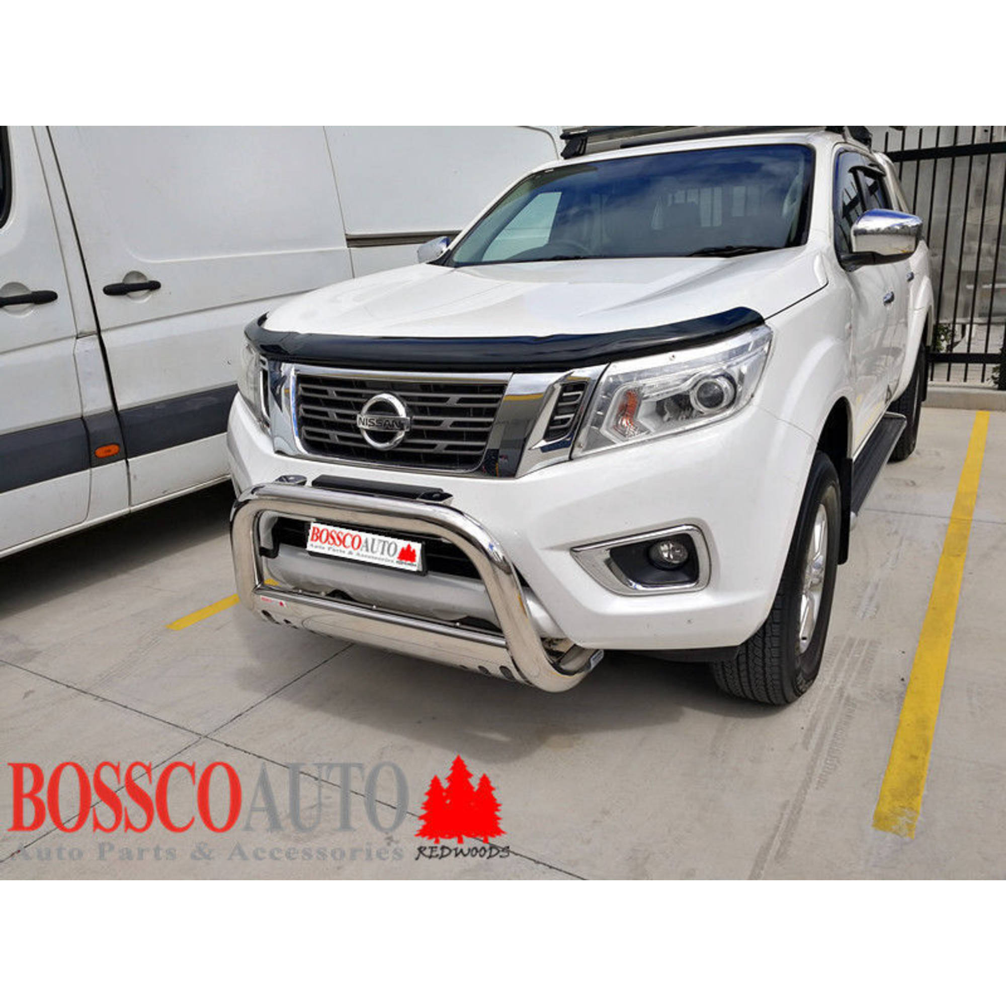 LOW Nudge Bar suitable for Nissan Navara NP300 / D23 2015-2020