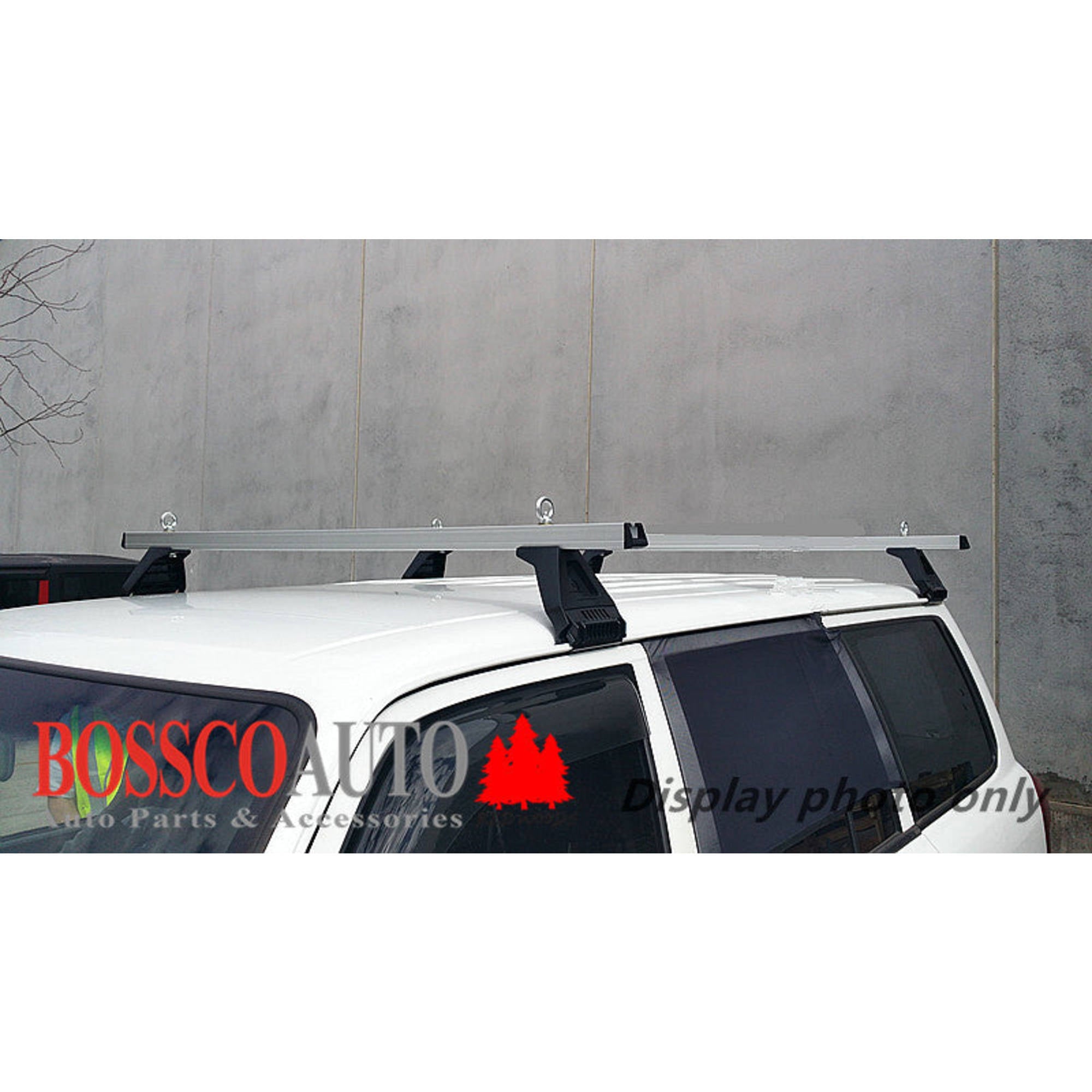 Heavy Duty Silver ROOF RACKS suitable for Toyota Prado 1995- 2002