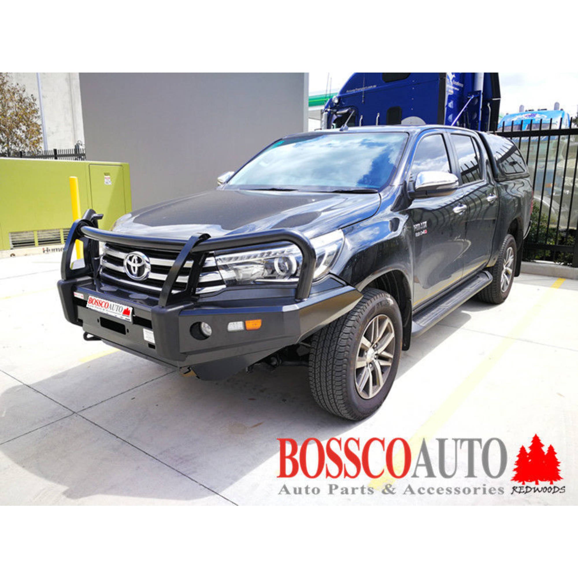 EFS Stockman Series 1 Front Bumper Bar Bullbar Suitable for TOYOTA HILUX SR5 2015-2018