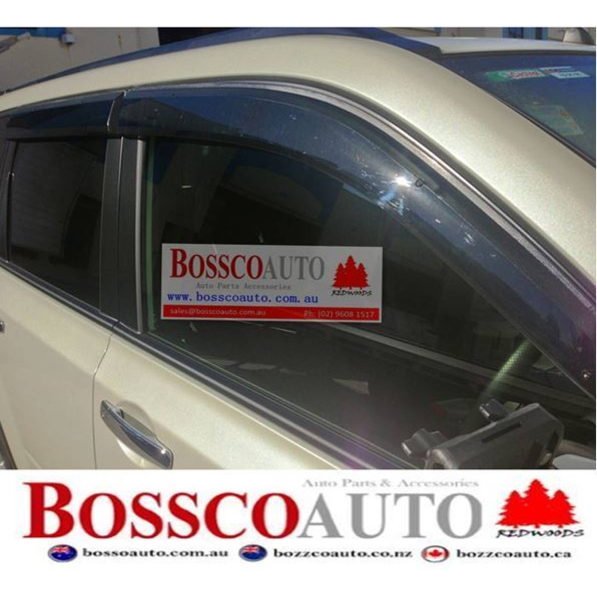 Weathershields suitable for NISSAN X-TRAIL T31 2007-2013 - RUNOUT