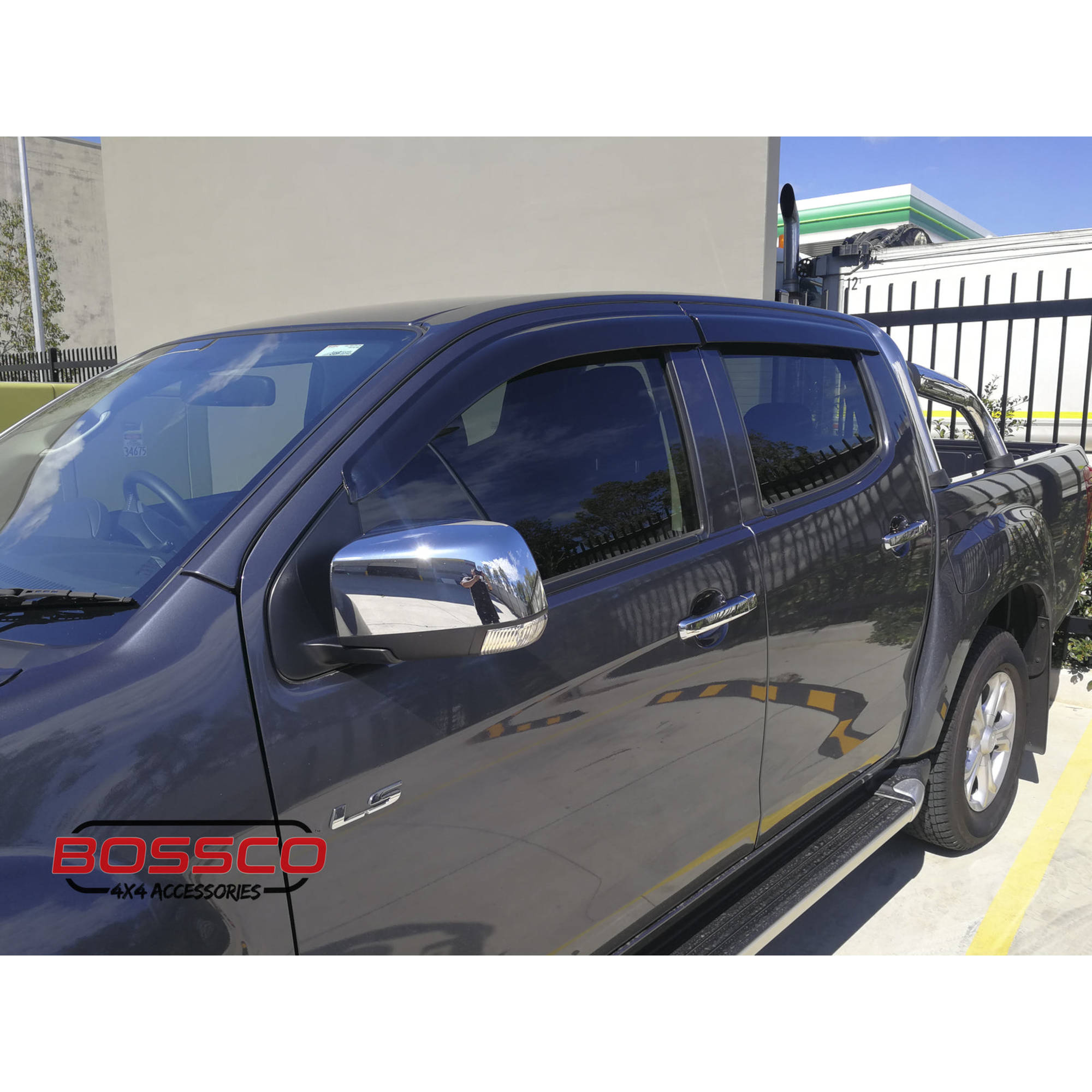 Weather Shields suitable for Isuzu D-Max 2012-2019 (Double Cab)