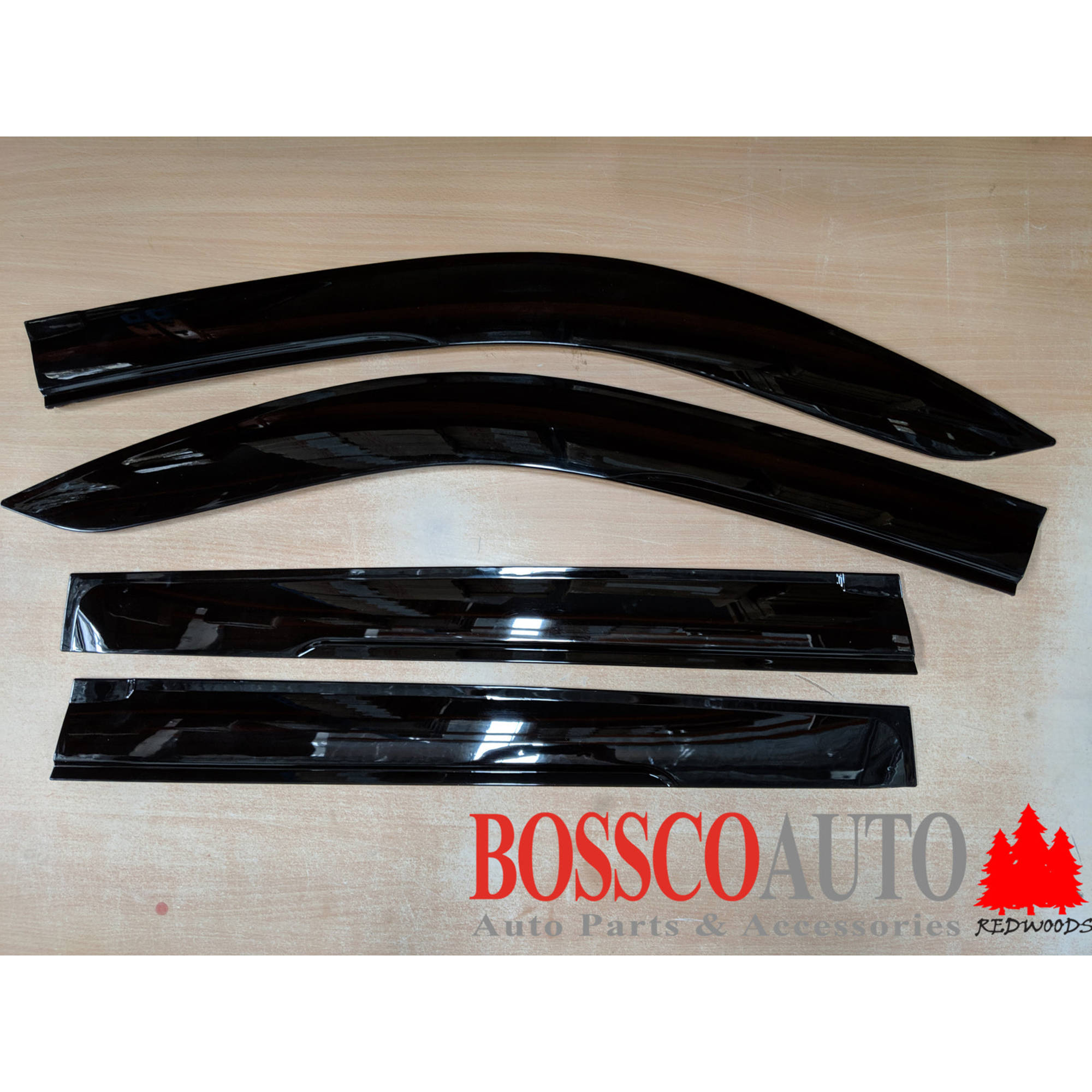 Tinted Weathershields Suitable for TOYOTA LANDCRUISER 200s 2008-2021