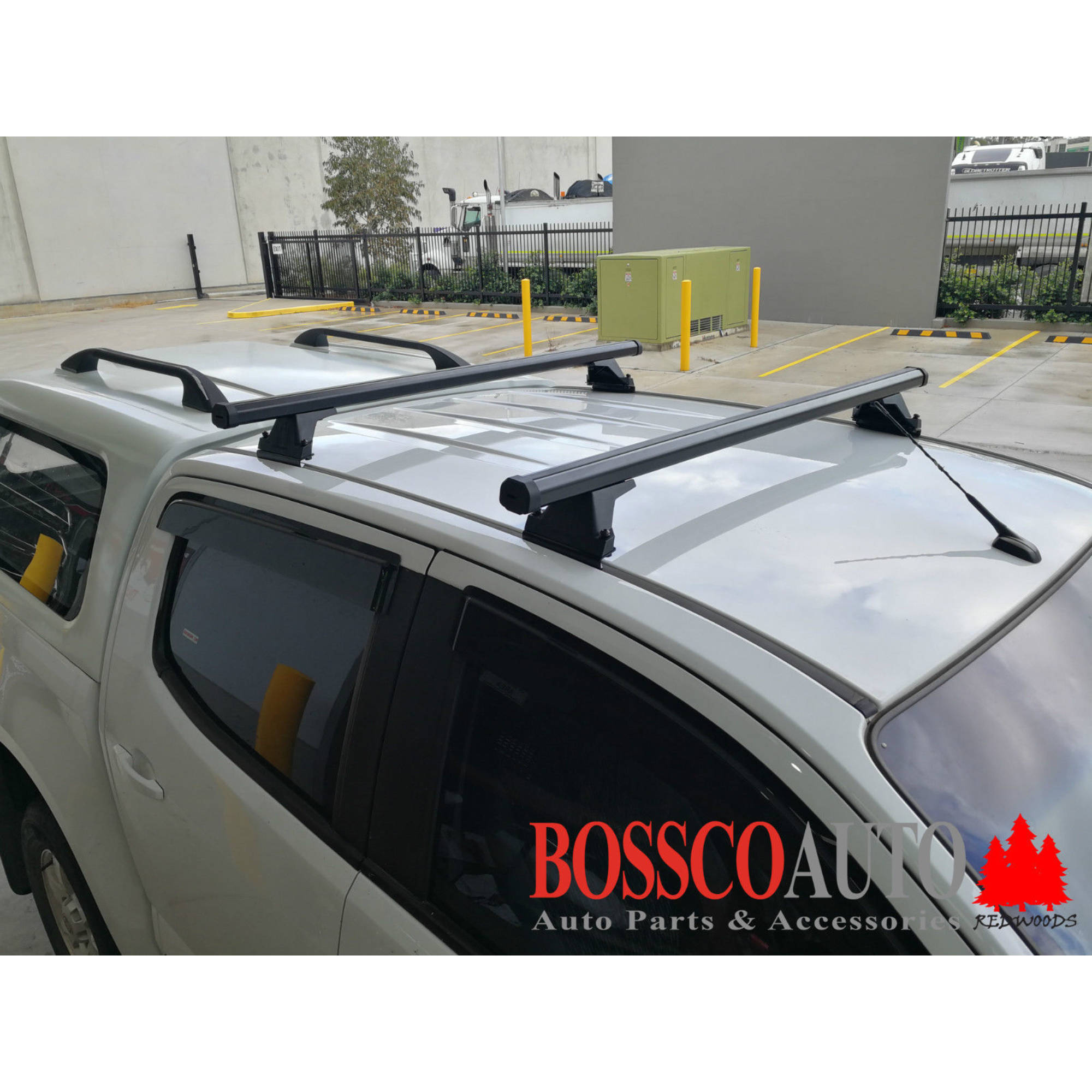 Black Heavy Duty Roof Racks suitable for all Utes
