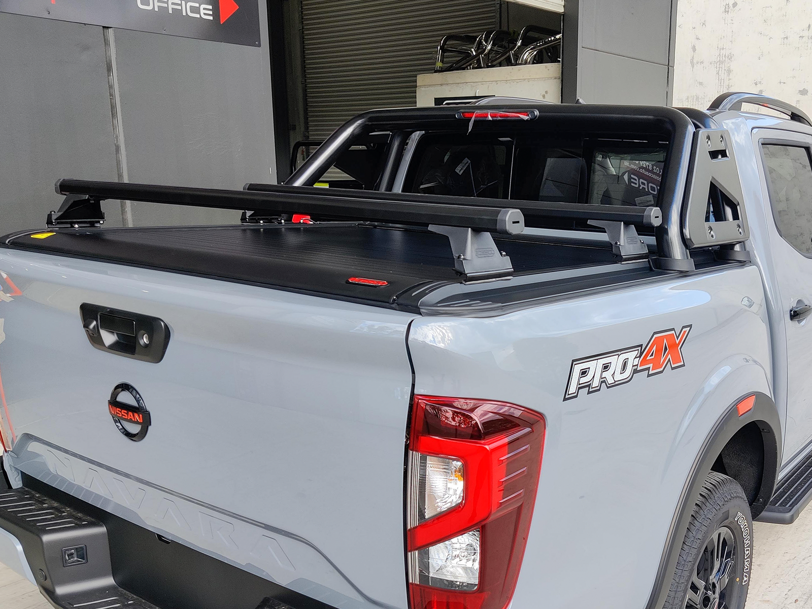 Rear Cargo Roller Tracks for BA Roller Shutters | Universal Cargo Rack System