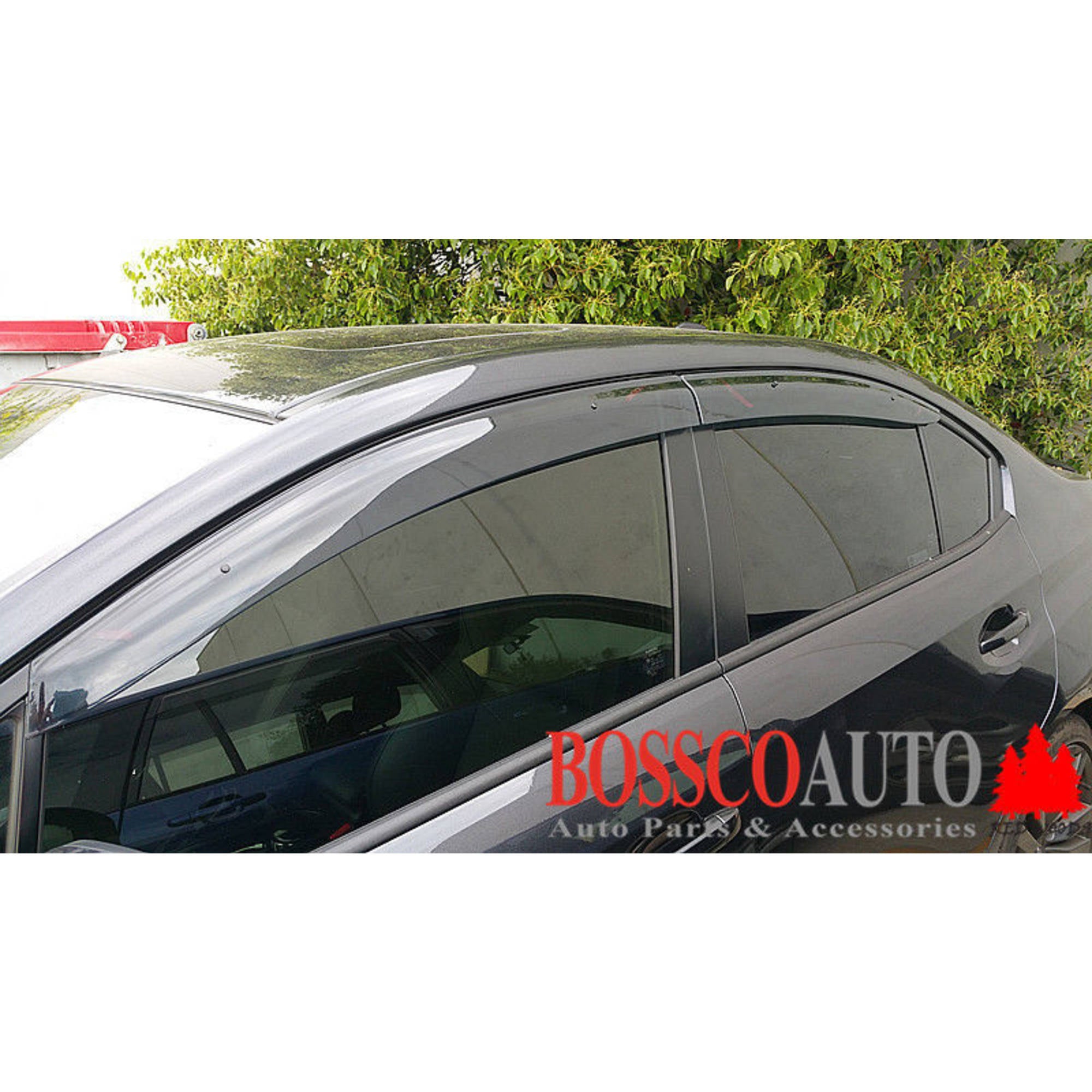 Premium Weathershields suitable for Subaru Impreza sedan (2011-2016) / WRX Sedan (2015-2022)