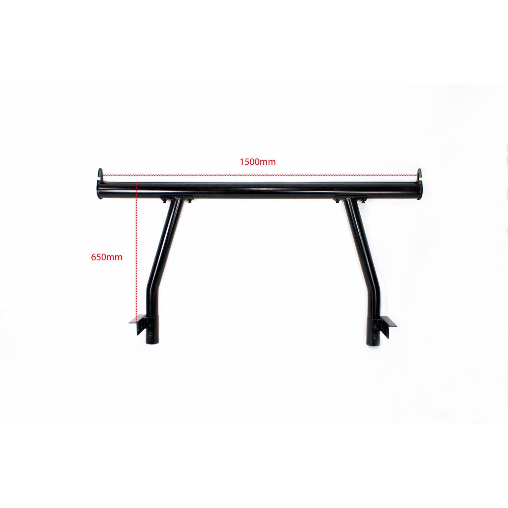 Universal Black Steel Ute Tub Ladder Rack