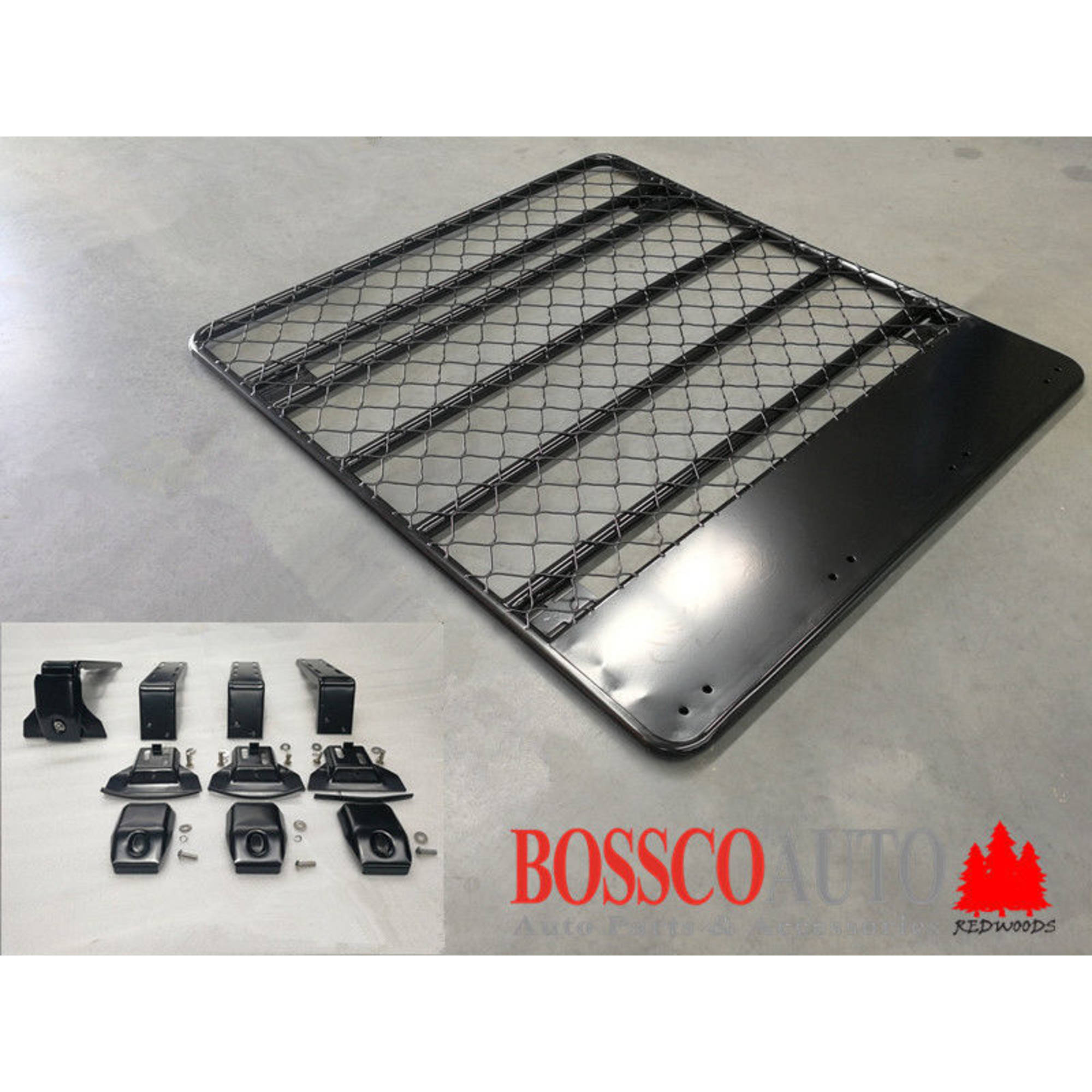 Roof Tradesman / Roof Basket (Flat) Suitable for Toyota Landcruiser 70s Dual Cab