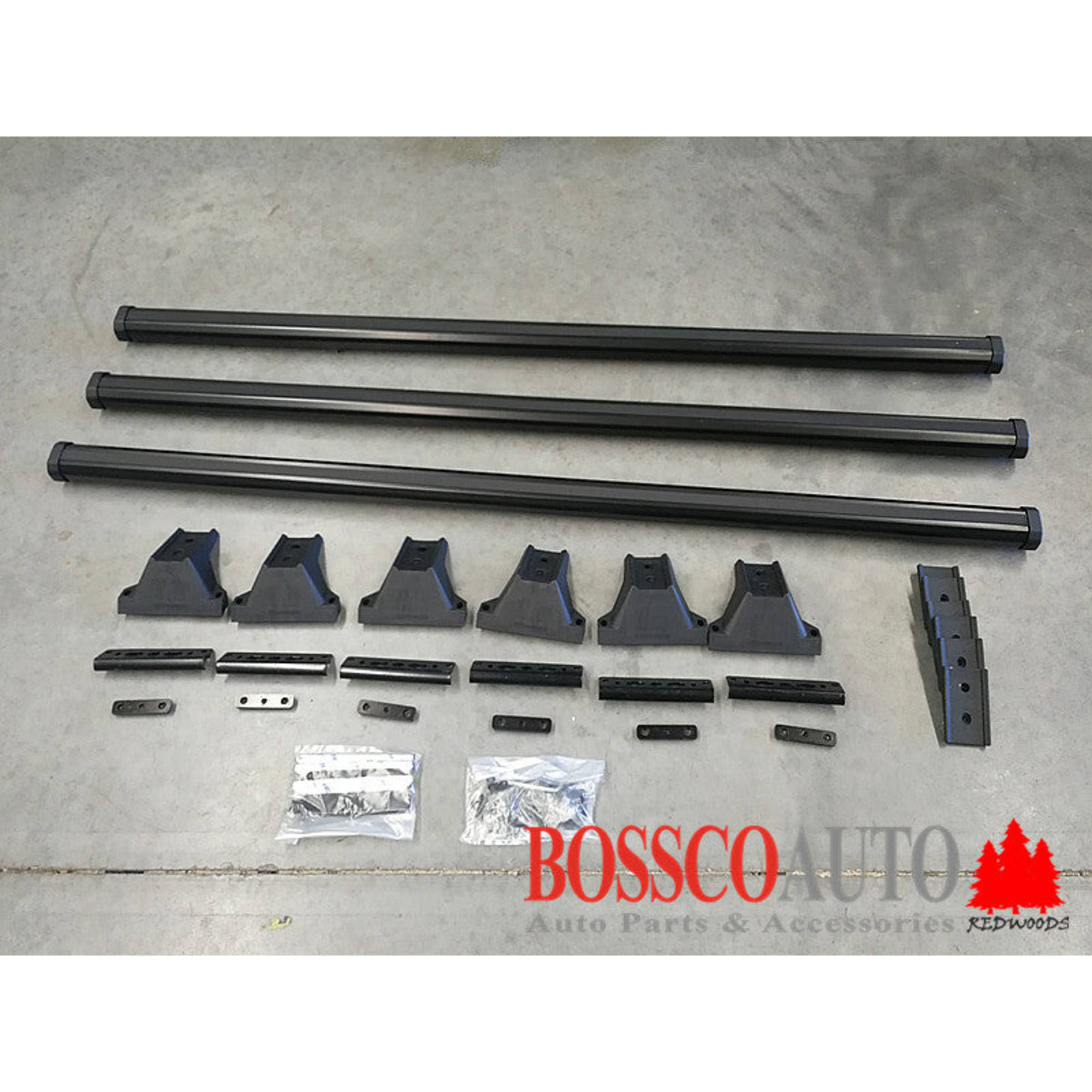 Set of 3 Roof Racks Suitable for Mercedes-Benz Vans Vito 2004-2022