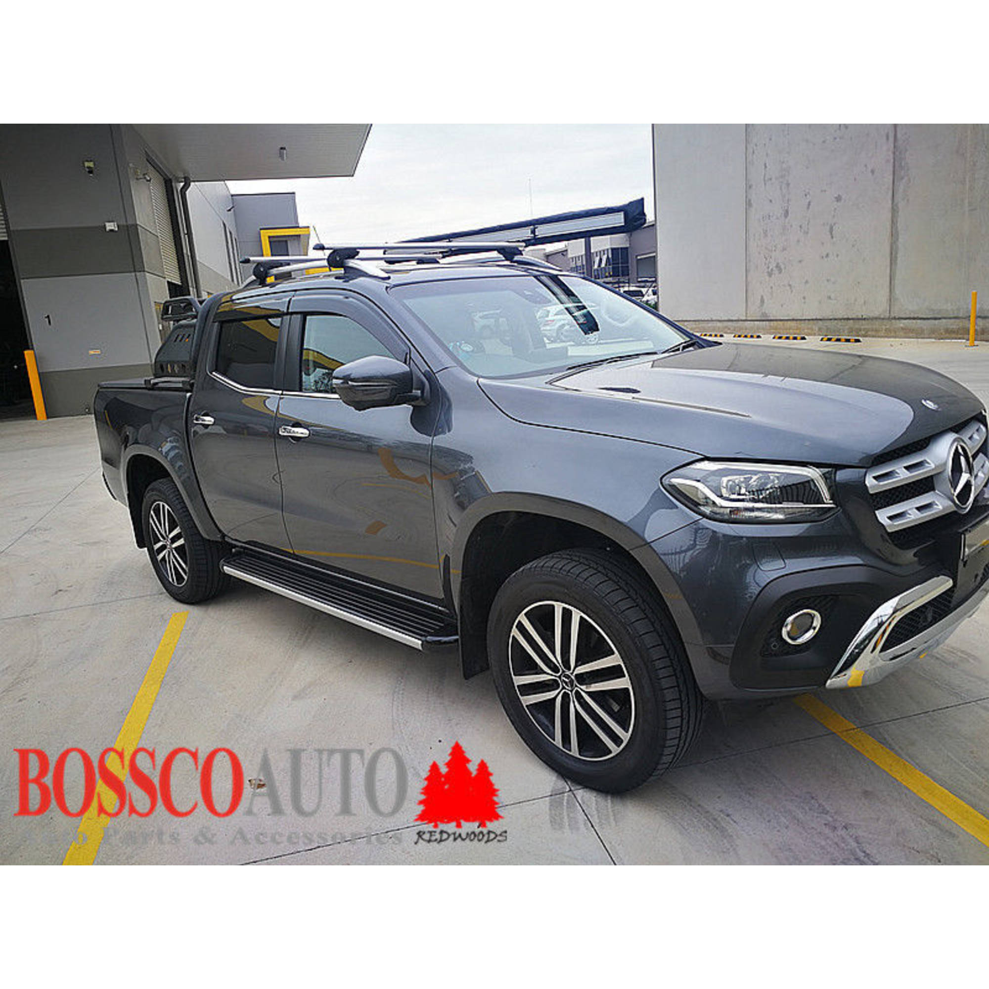 Weathershields Window Visors Suitable for Mercedes-Benz X Class 2017-2020