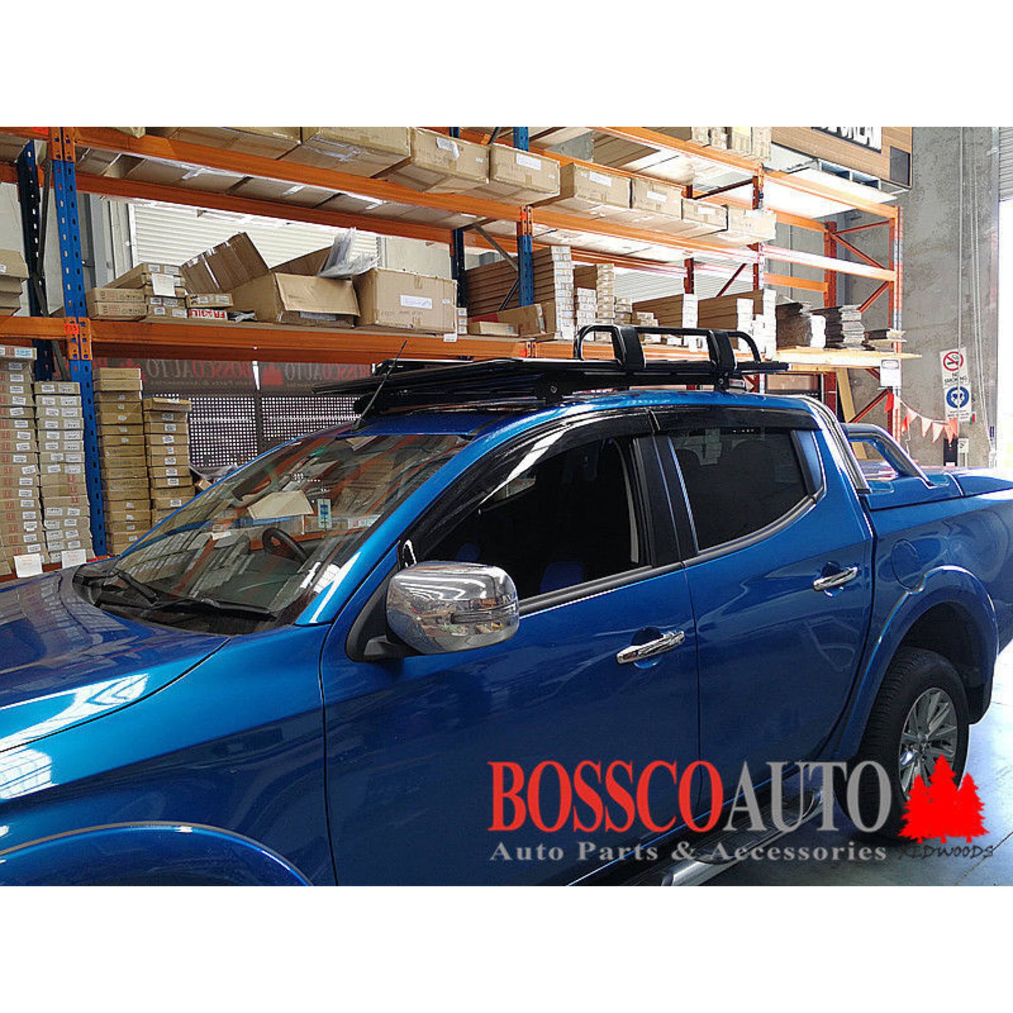 Roof Tradesman / Roof Basket (Side Fenders) suitable for Mitsubishi Triton 15-20