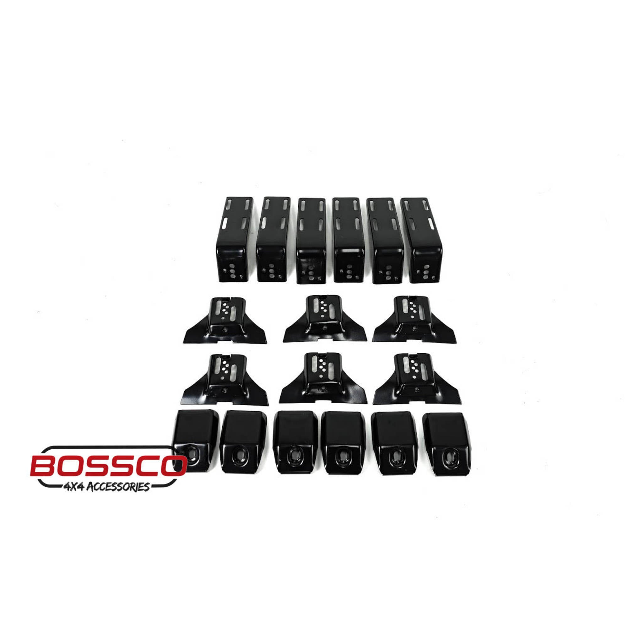 Set of 6 Universal Gutter Mount Bracket (12.5cm-15cm) for Low Roof Roof Basket