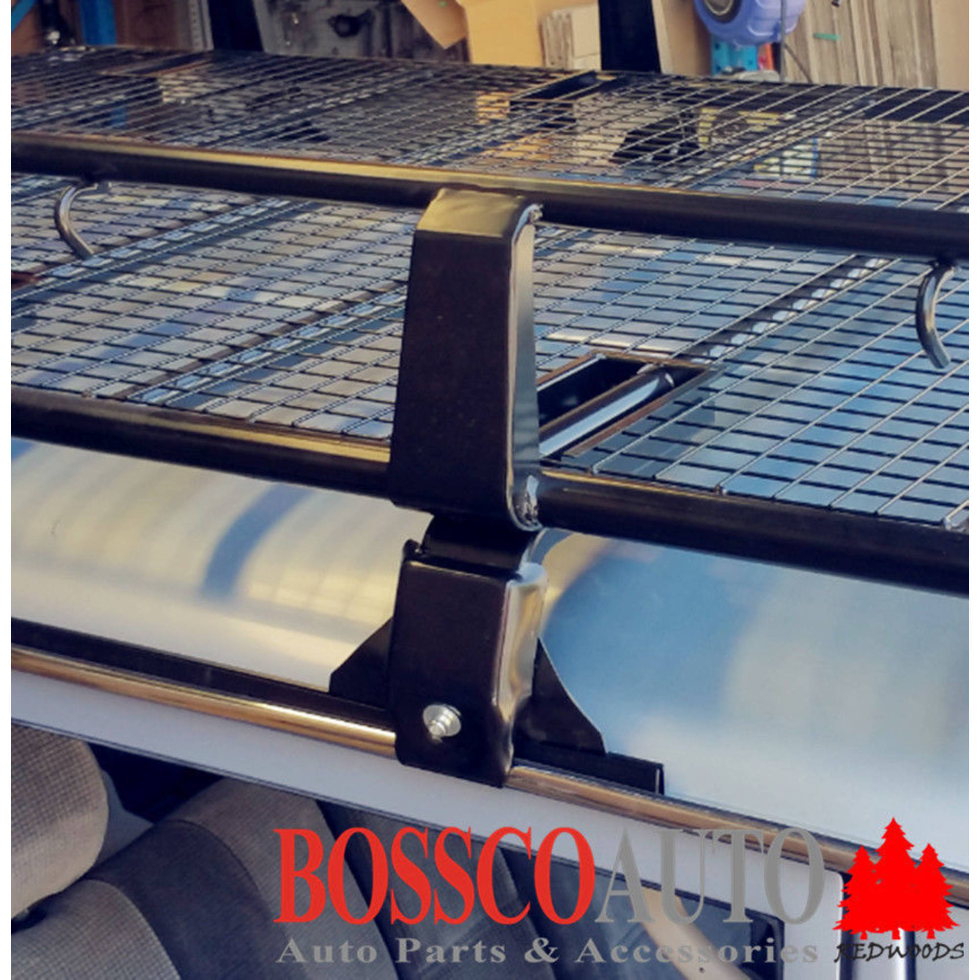 Set of 6 Universal Gutter Mount Bracket (12.5cm-15cm) for Low Roof Roof Basket