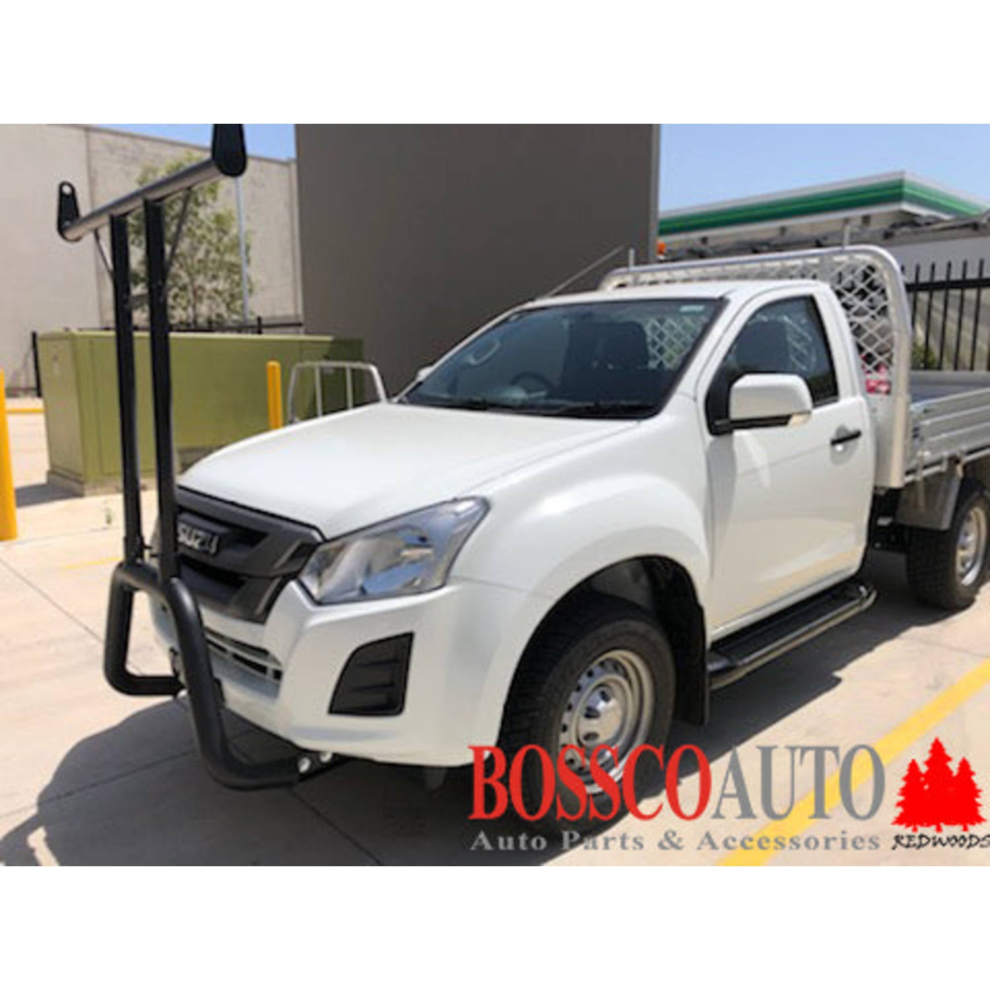 Complianced Nudge Bar with 125kg Tested H-Rack Suitable For Isuzu D-Max 2012-2019