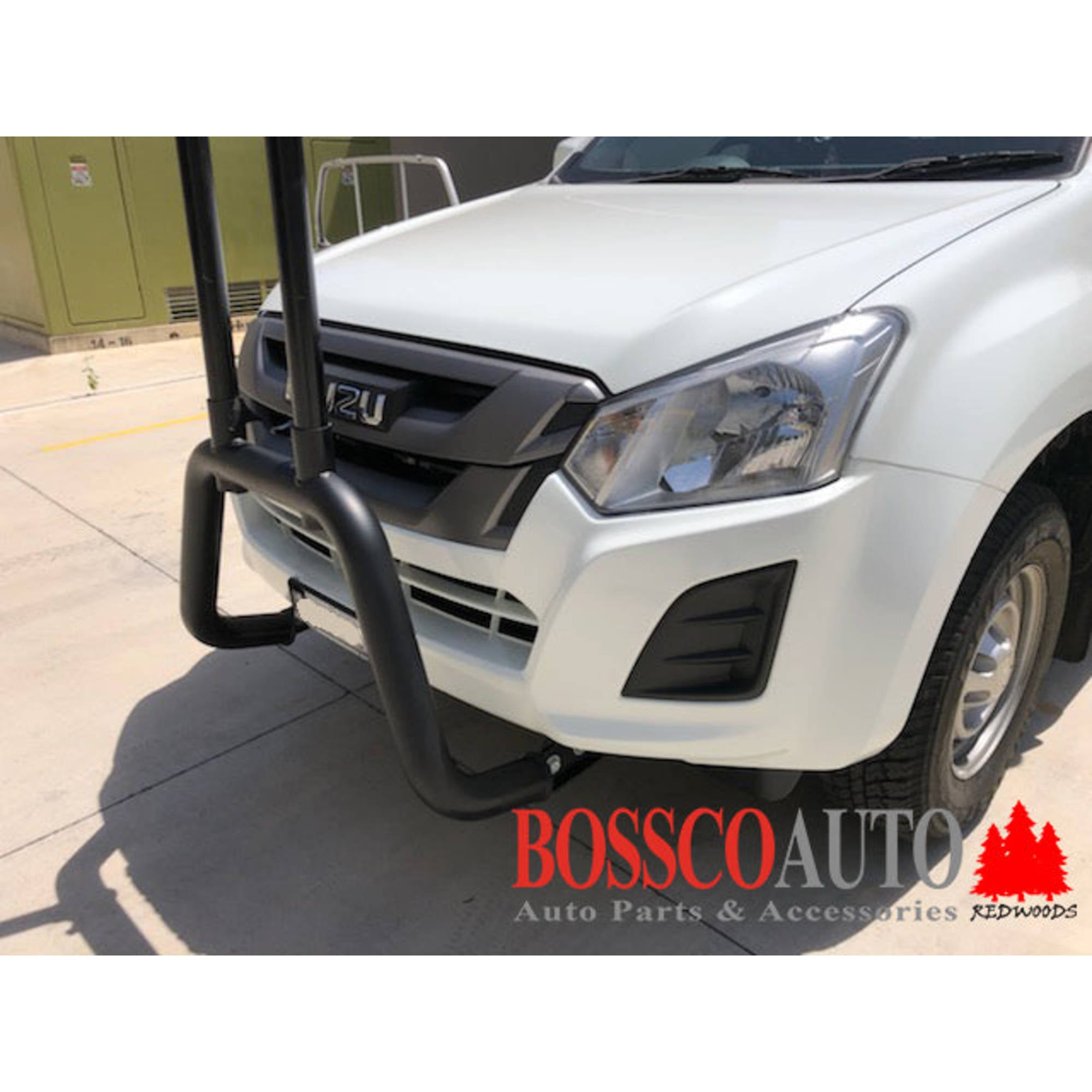 Complianced Nudge Bar with 125kg Tested H-Rack Suitable For Isuzu D-Max 2012-2019