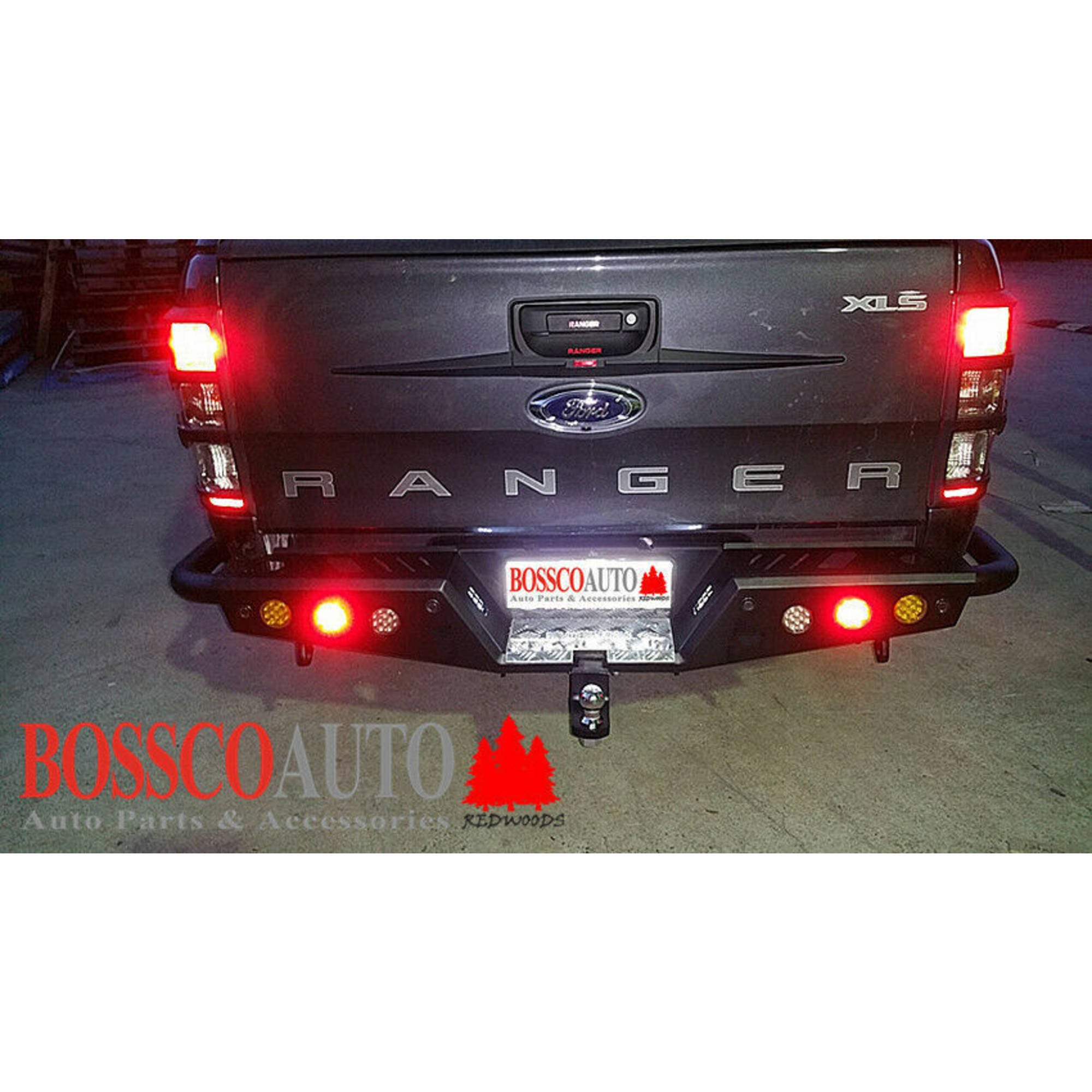 EFS S1 Rear Step Tow Bar Bumper Suitable For Ford Ranger PX | PX MKII | PX MKIII 2012-2022