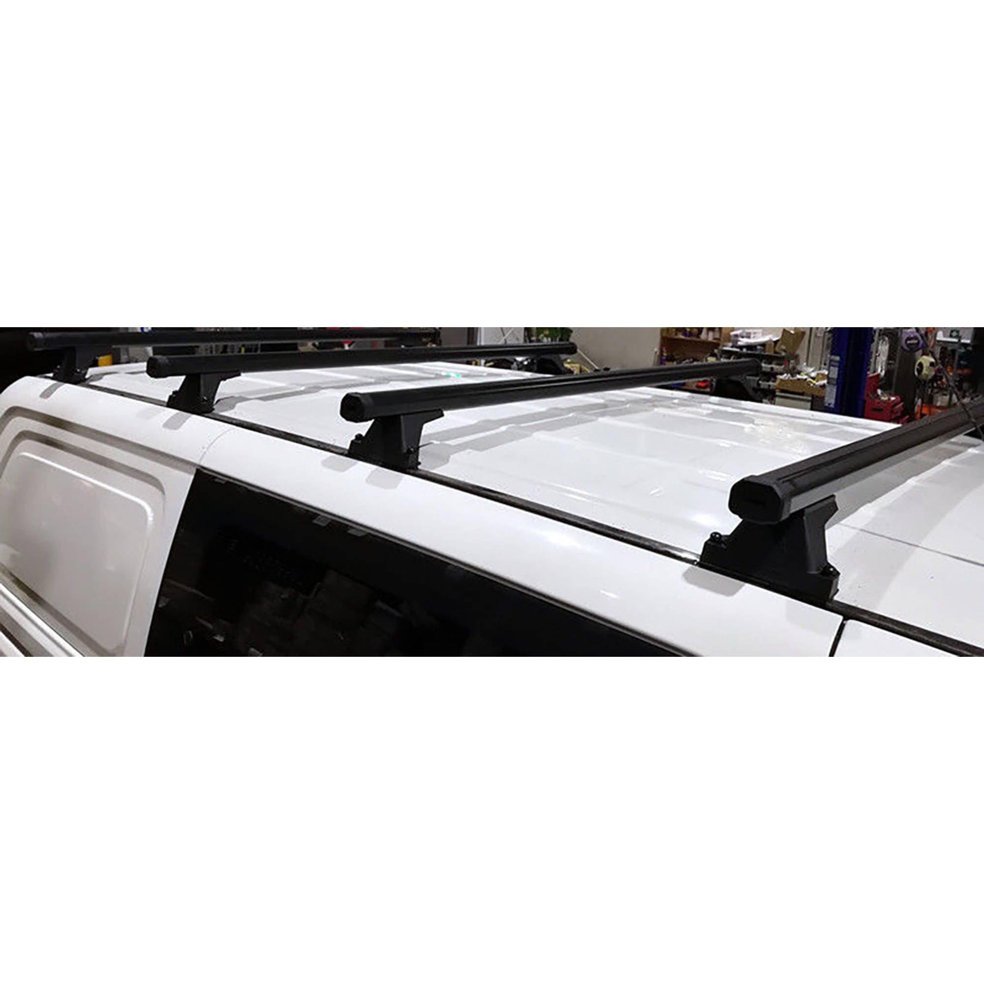 Black Heavy Duty Roof Racks suitable for Hyundai iMax 2007-2022 (4 bars)