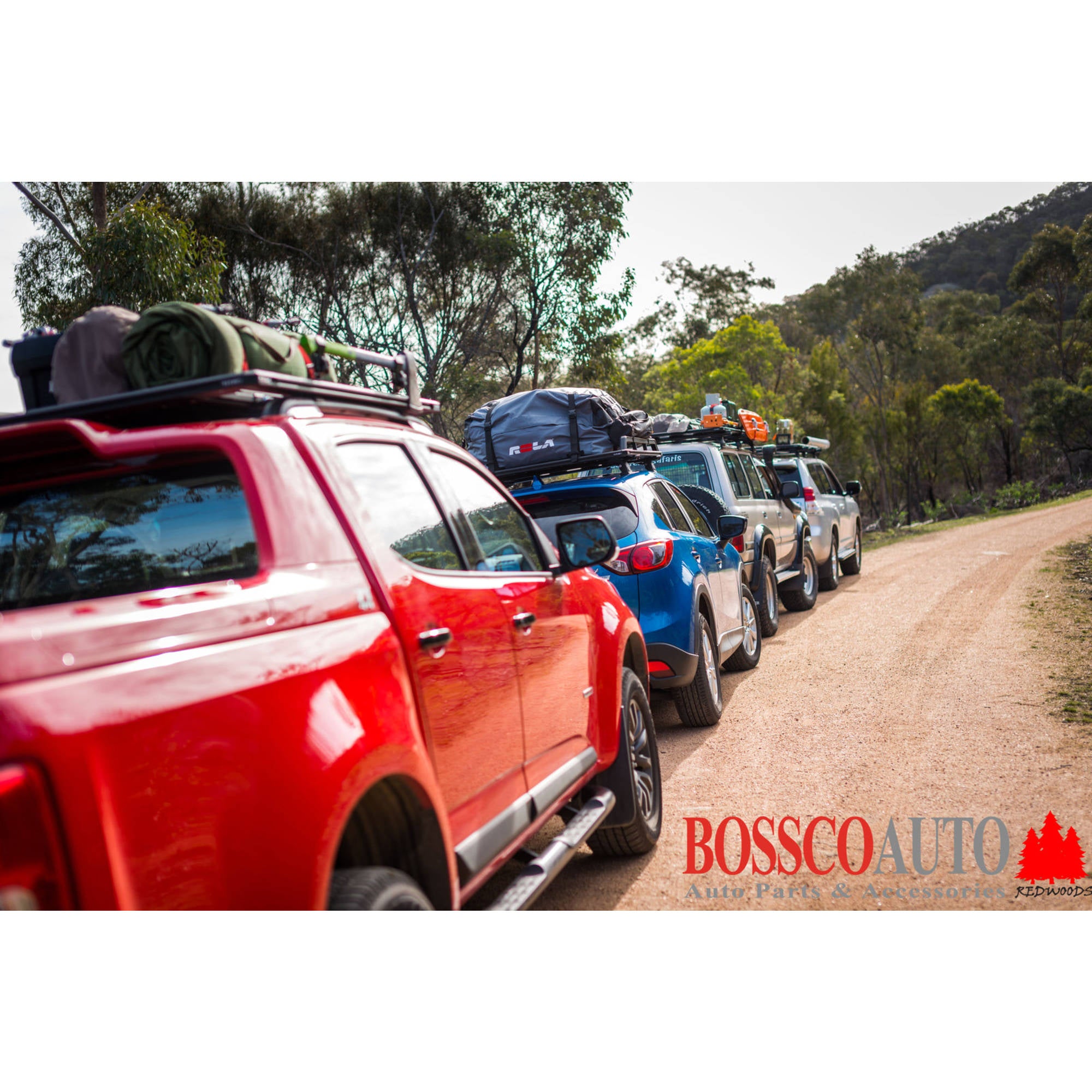 Titan MKII Aluminium Tray Black Roof Basket Tray Cargo Carrier 1800mm x 1200mm